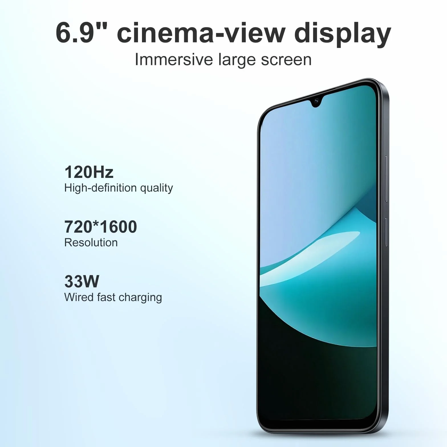 XIAOMI Redmi 15C smartfon – 4 GB / 128 GB, ekran 6,9", 120 Hz, podwójny aparat 50 MP, 6000 mAh, bez adaptera ładującego (z etui na telefon komórkowy)