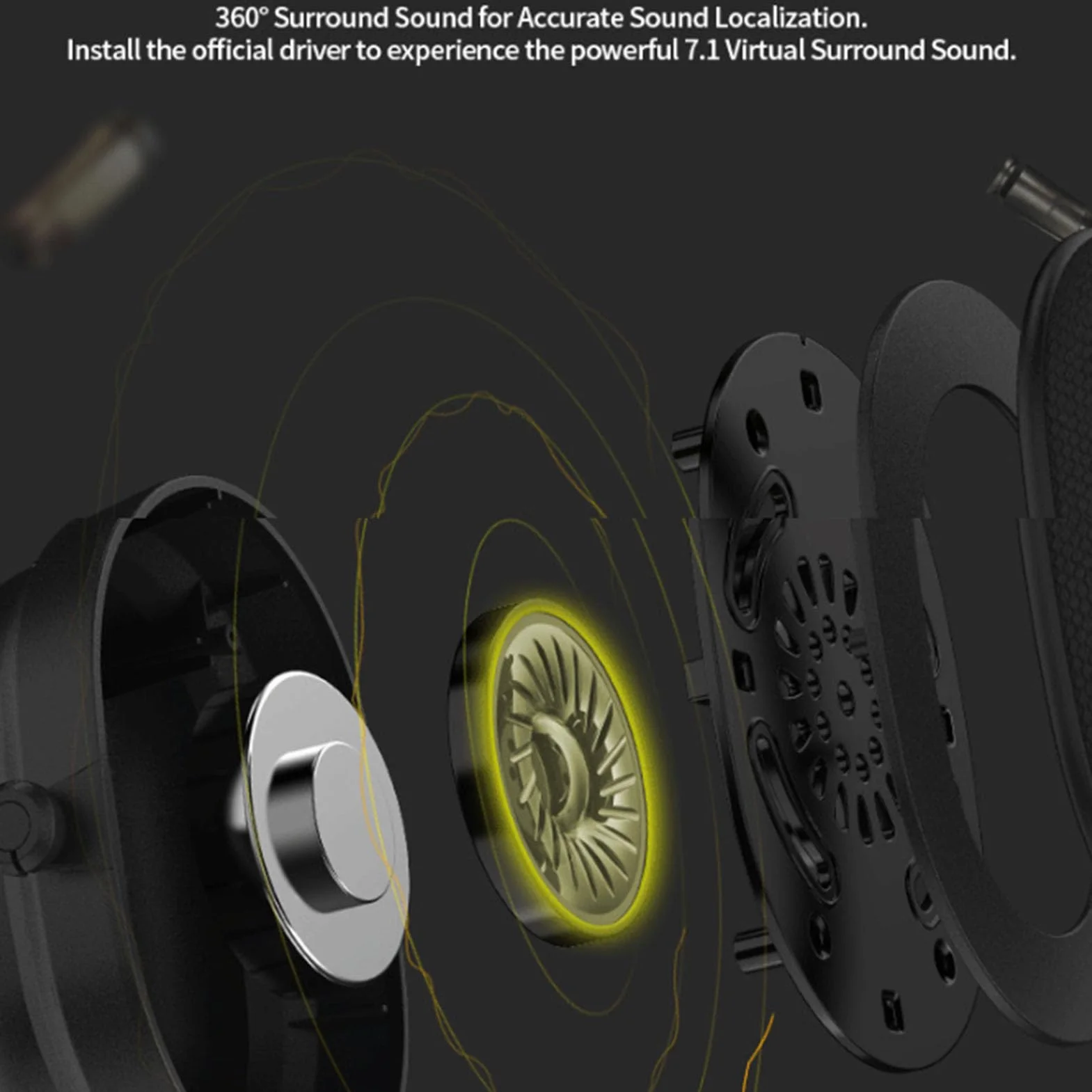 3,5 Mm Zestaw Słuchawkowy Gaming Superior Bass Soundphone do Gry Oglądającej Filmy Słuchające Muzyki Idealne dla Graczy i Filmowców