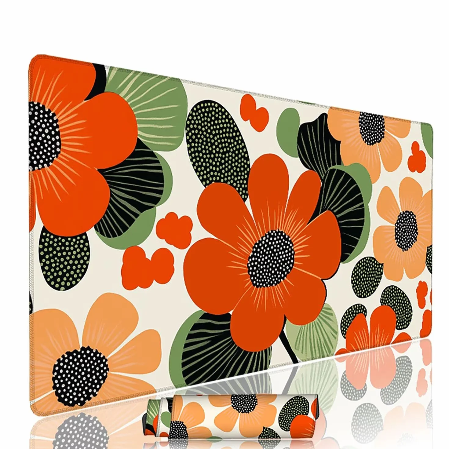 Abstrakcyjna podkładka pod mysz XXL 1400x600x3mm podkładka pod mysz do gier biurko duża podkładka pod mysz gracz kwiat akcesoria biurowe praca laptop klawiatura mysz szyte krawędzie antypoślizgowe w