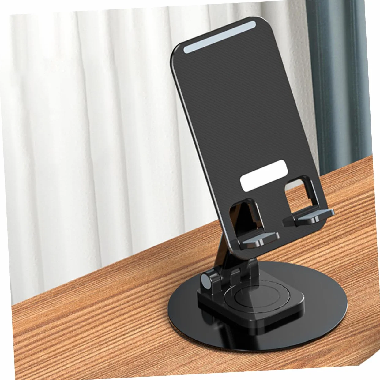 Stojak Telefon z Obrotowym Uchwytem Aluminiowy Stelaż Do Tabletów i Smartfonów Idealny Do Nagrywania Żywo z Funkcją Regulacji Kąta