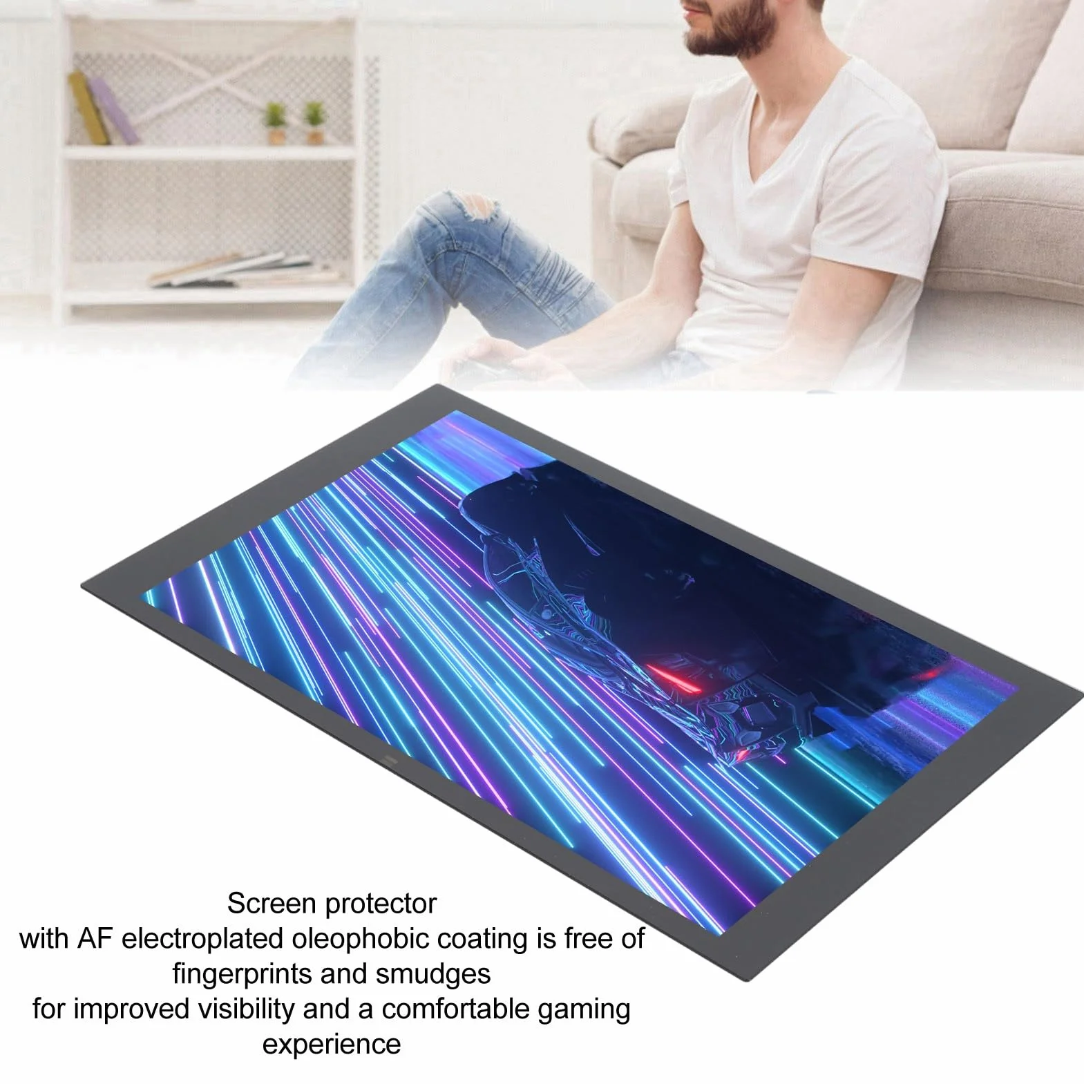 Wymiana Ekranu Wyświetlacza LCD 7 Cali, Brak Odcisków Palców, łatwa Instalacja Ekran Dotykowy IPS, rozdzielczość 1280x800, Monitory do Przenośnej Konsoli Steam Deck