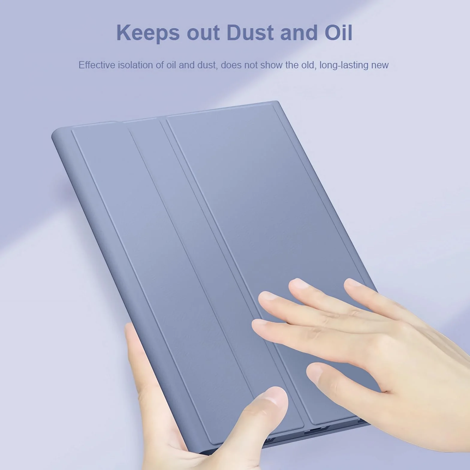 Etui z klawiaturą do Redmi Pad Pro 12.1", 7 Kolorów Podświetlenia, Magnetyczna Odłączana Podświetlenia Klawiatura Bezprzewodowa z Myszą Bluetooth,Blue