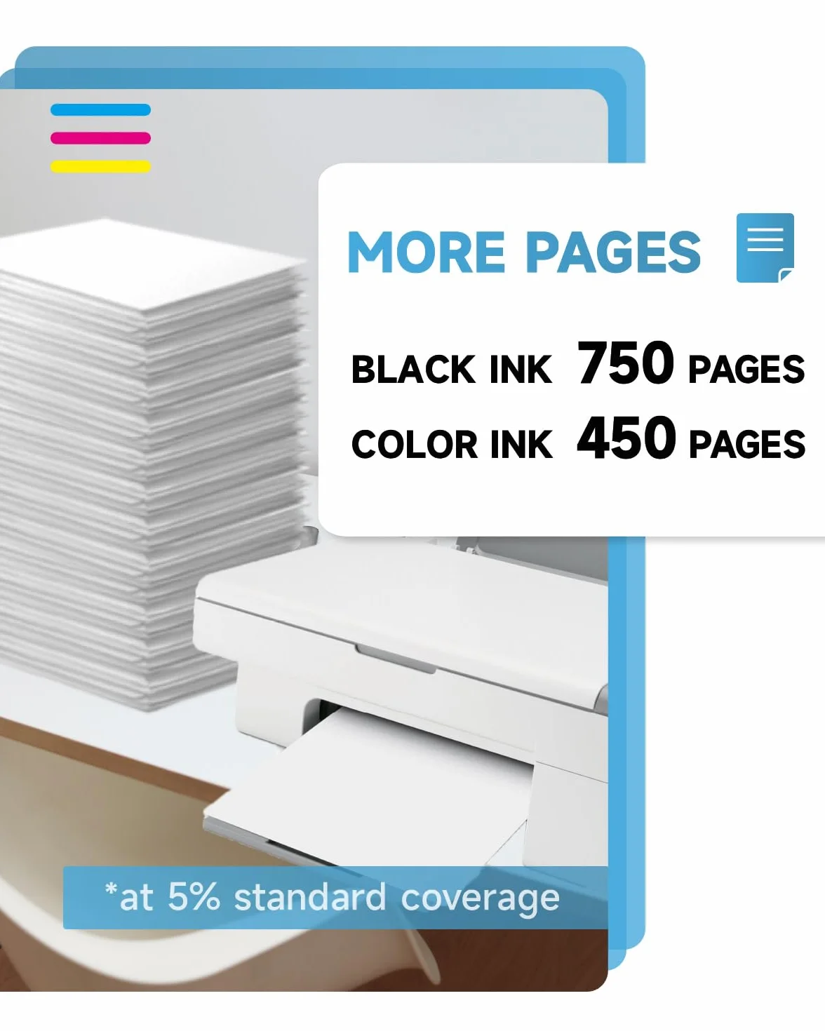 INKYEAH Wkłady 303 XL czarny i kolorowy regenerowany wkład do HP 303, tusz do drukarki Envy Photo 7134, 7830, 6232, 6230, 7130, 6220, 6234, 7100, 7155, 7800, 7834