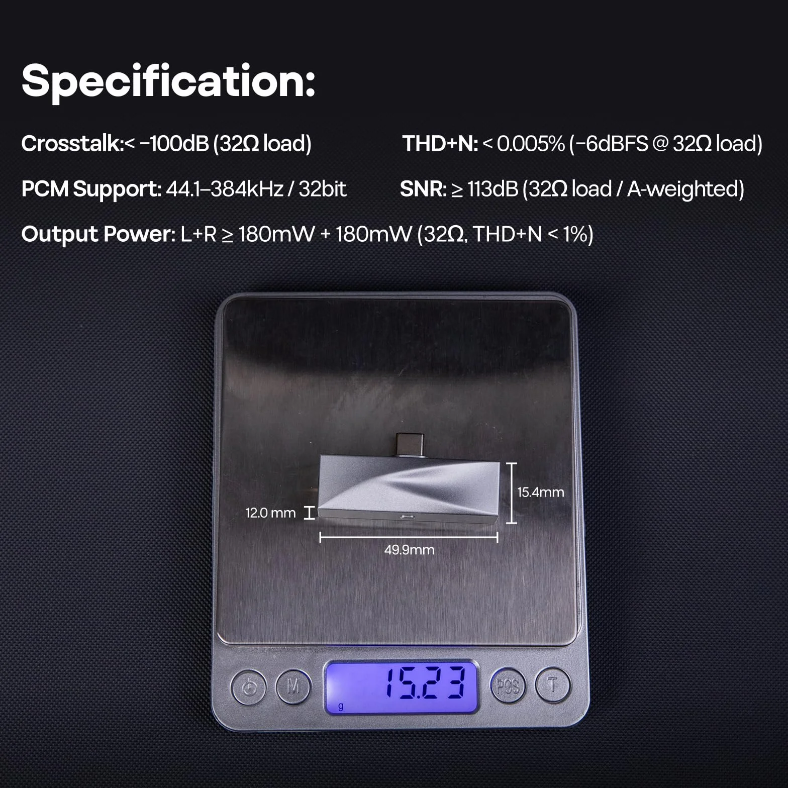 Linsoul Kiwi Ears Allegro BAL Mini – wzmacniacz DAC z wejściem USB-C do słuchawek dousznych, podwójne zbalansowane wyjście 4,4 mm, wysoka moc 180 mW + 180 mW, dźwięk w wysokiej rozdzielczości