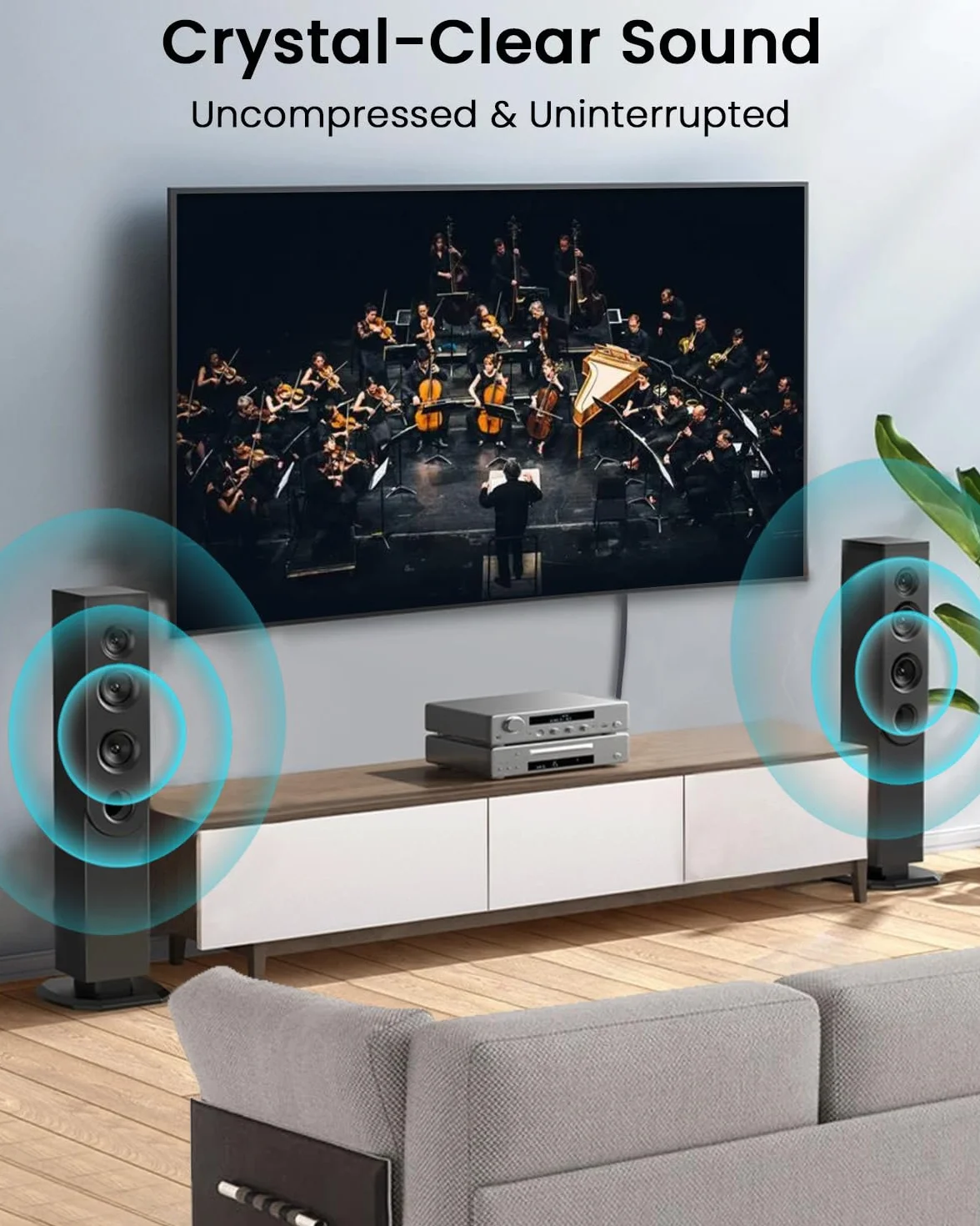 Optyczny kabel audio, nylonowy, pleciony Toslink, kabel optyczny do systemów soundbar stereo, kina domowego, Xbox/PS3/PS4/PS5, DVD, wzmacniacz, kabel światłowodowy, pozłacany 24-karatowym
