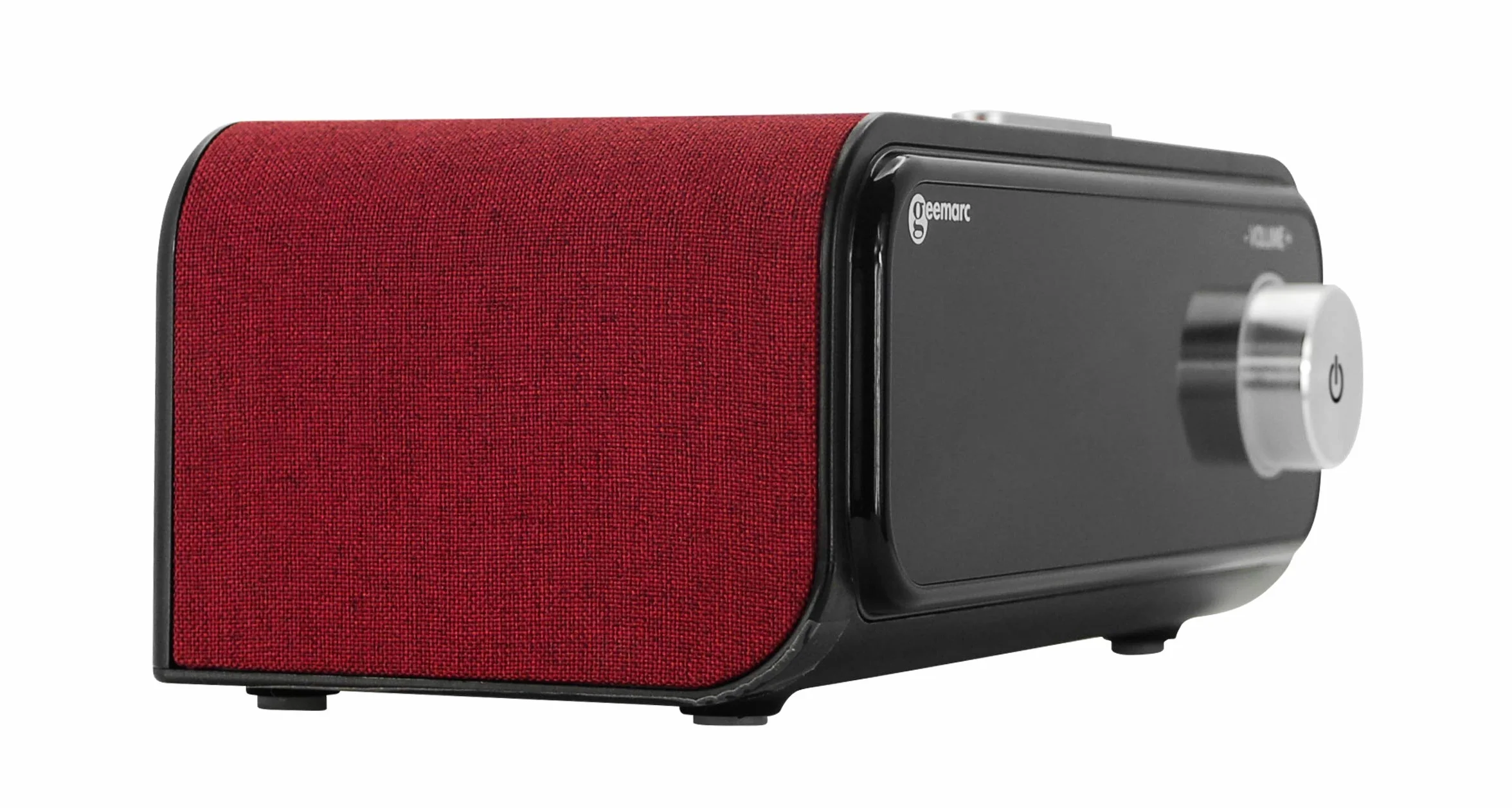 Geemarc VISOTEMPO200_RED_VDE Uproszczony odtwarzacz muzyki MP3, czerwony, 270 x 150 x 115 mm