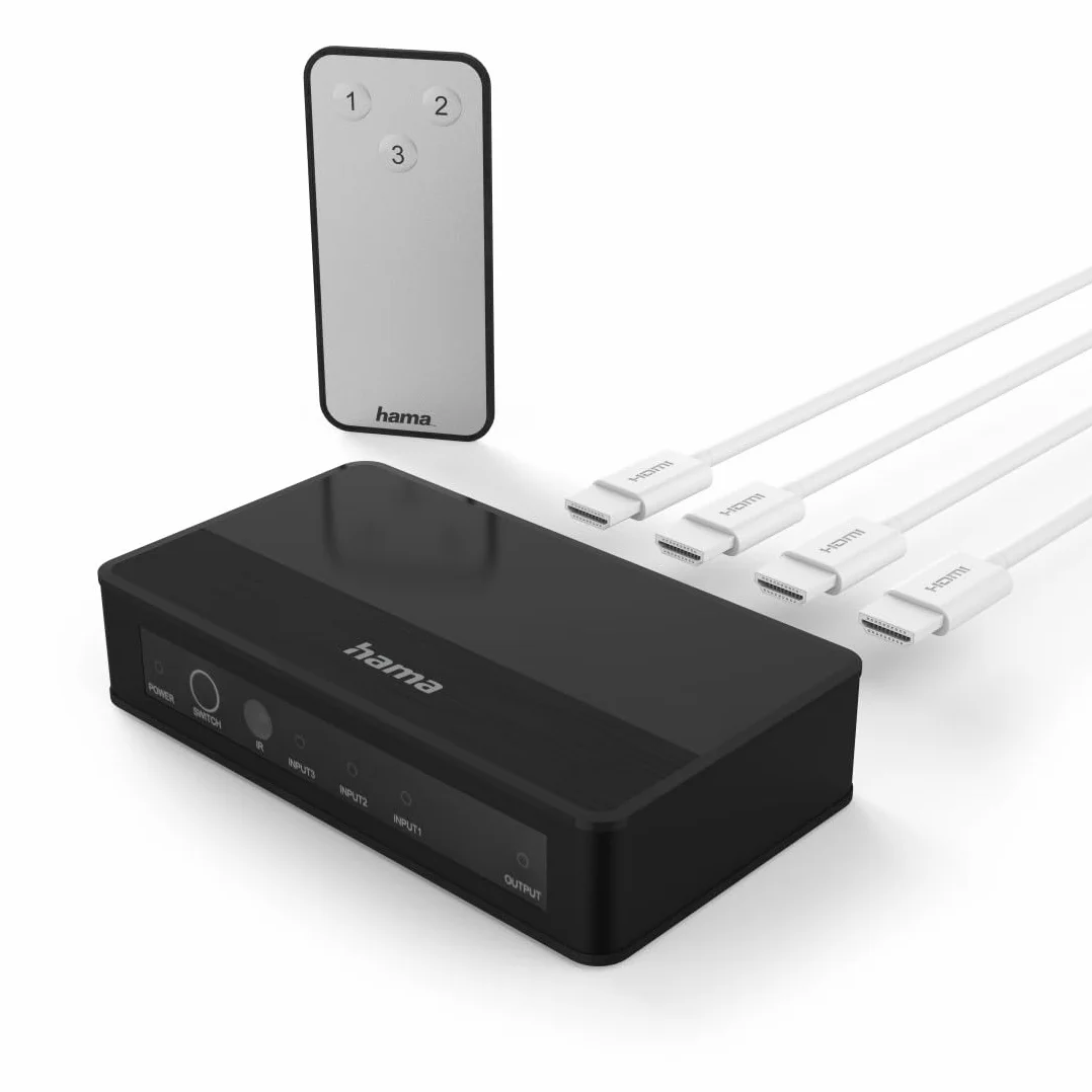 Hama Przełącznik HDMI 4K 3x1