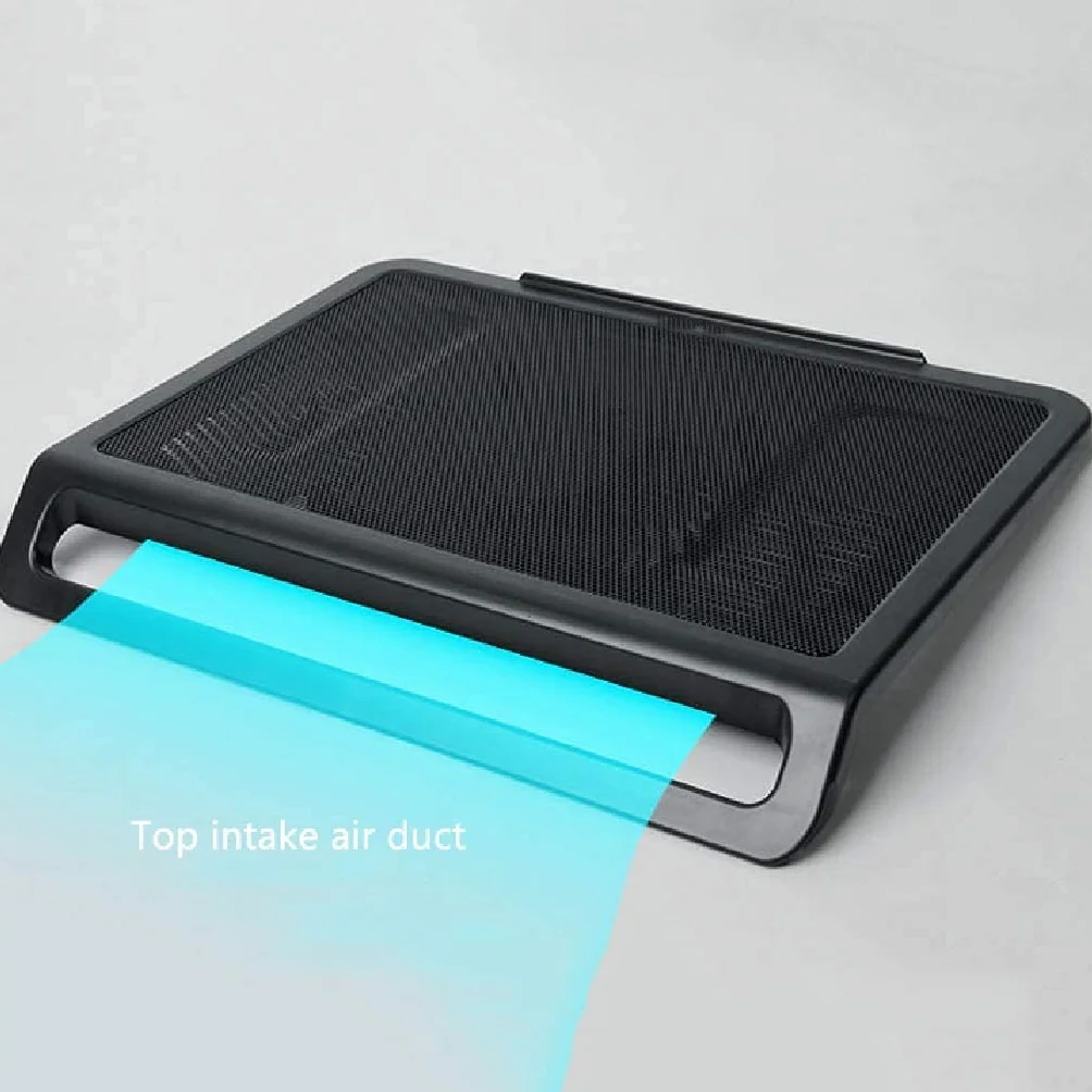 Chłodziarka do Laptopa Przenośny Panel Chłodzenia Laptopa Do Gier Pojedynczy Wentylator 160 Mm 10 ”-17” Podkładka Chłodząca Do Laptopa Do Notebooka USB Stojak na Wentylator do Laptopa