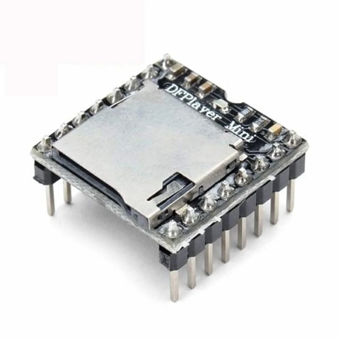 Hailege 2 szt. Odtwarzacz MP3 Mini Moduł Audio DFPlayer Karta TF Arduino