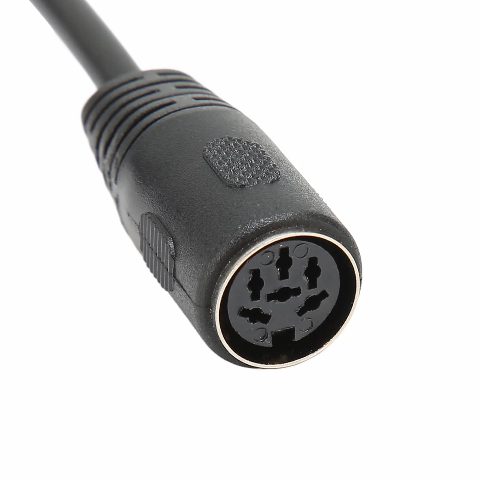 6-pinowy Przedłużacz DIN, 6-pinowy Wtyk DIN Męski na żeński Przedłużacz Sygnału Dźwiękowego do Połączenia Danych Kabel Adaptera AV do Cyfrowych urządzeń Dźwiękowych (/ 9,8