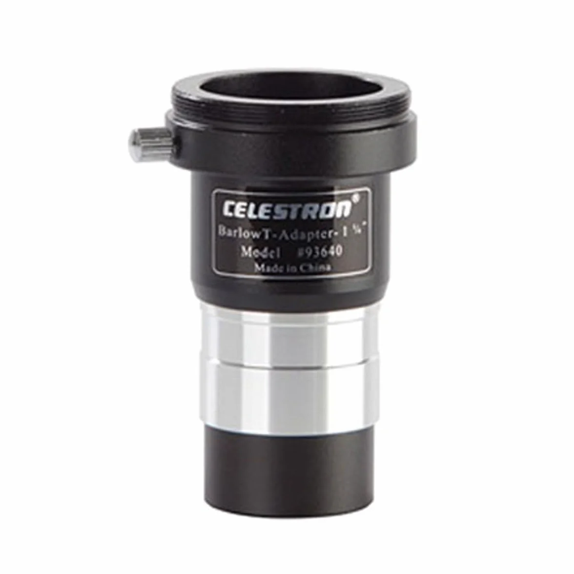 Celestron 93640 1.25 Inch Universal Barlow and T-Adaptor, Silver/Black