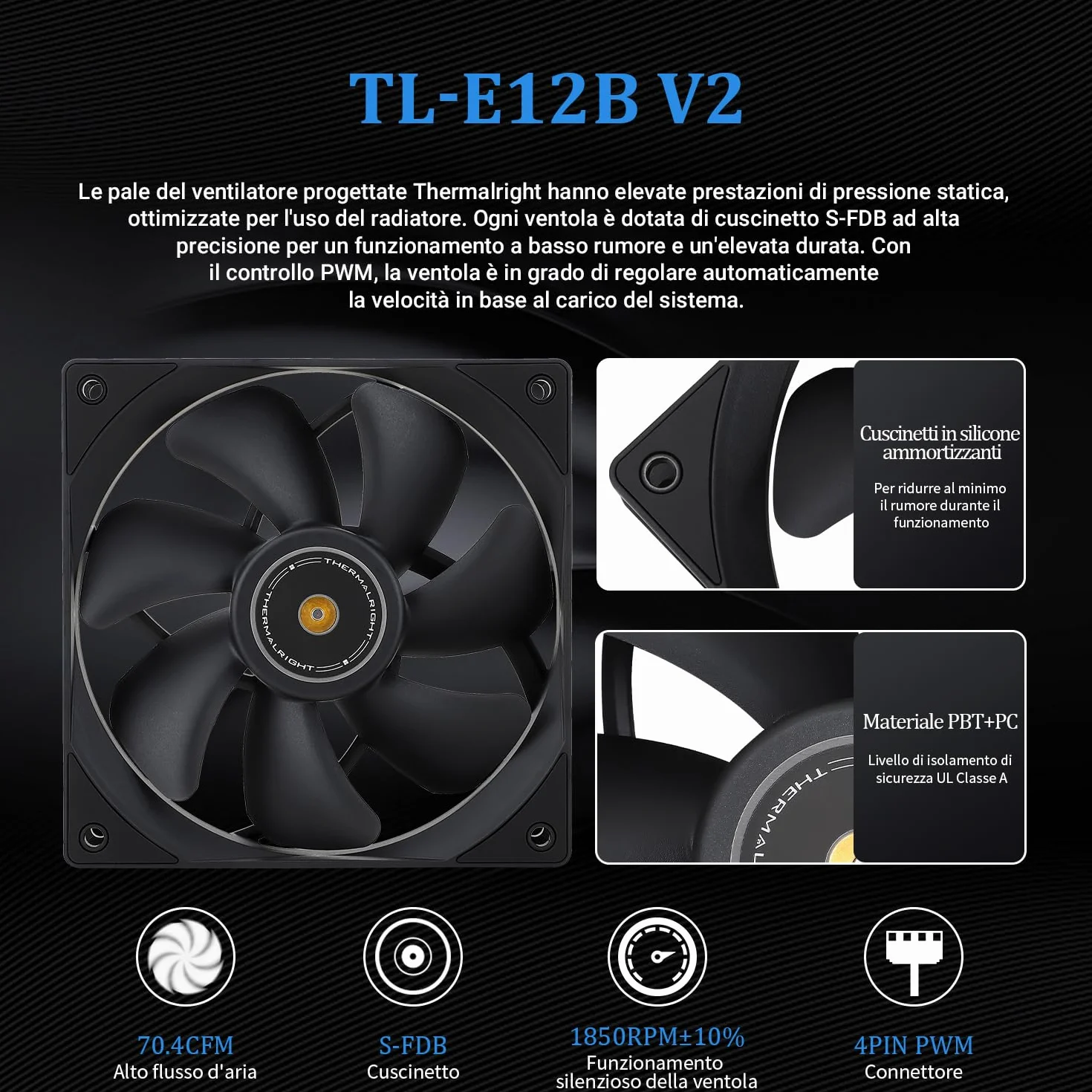 TR Frozen Prism 360 Black Chłodnica cieczy CPU z wentylatorem PWM 120 mm, wbudowany radiator chłodzący wodę do AMD/AM4/AM5, INTEL 1700/1150/1151/1200/2011