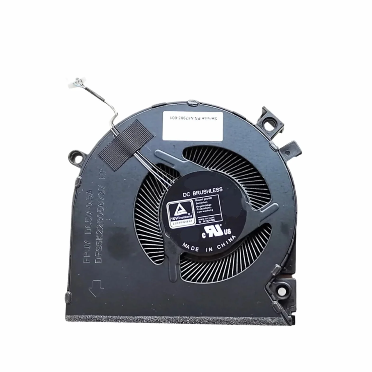 Zapasowy wentylator chłodzący procesor kompatybilny z Victus 15-FA FB 15-fa0031dx 15-fb0028nr Laptop do gier N13304-001 DFS5K22B056737(Two fan)