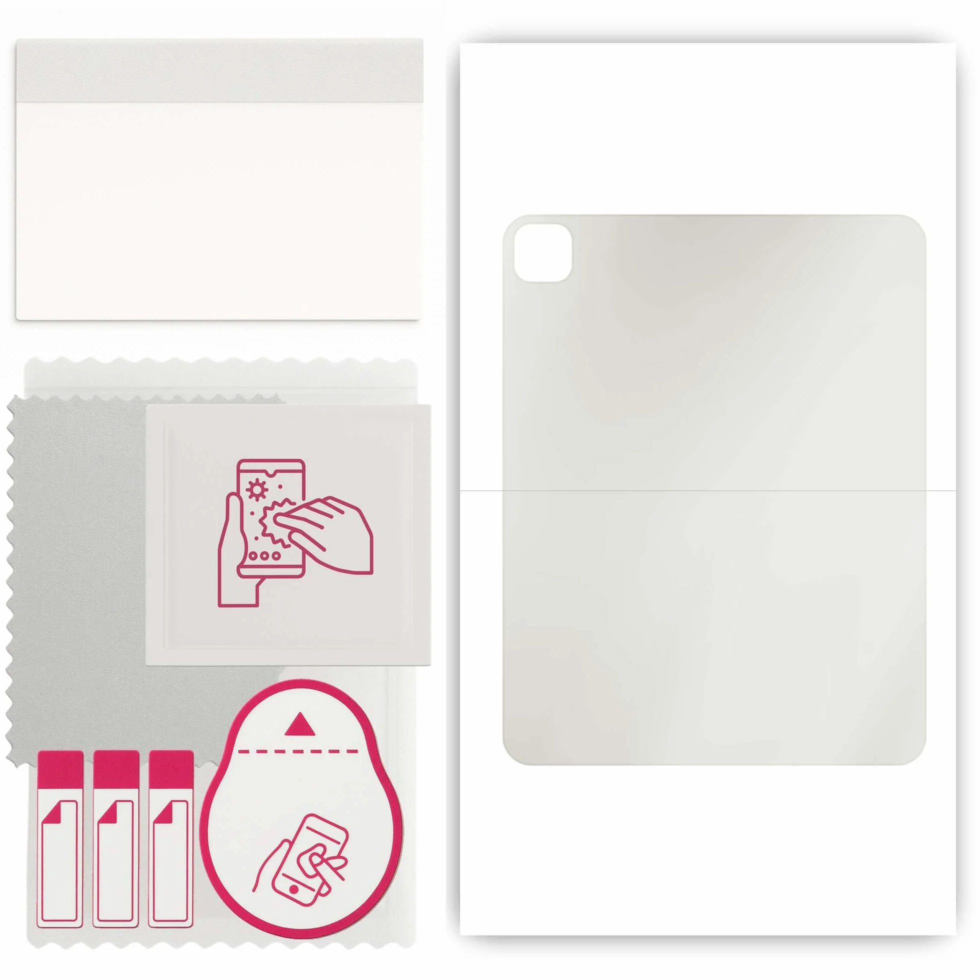 Folia hydrożelowa naklejka MATOWA na TYŁ do Apple Ipad Pro 11 2025 - apgo MATTE Protective Skin Sticker