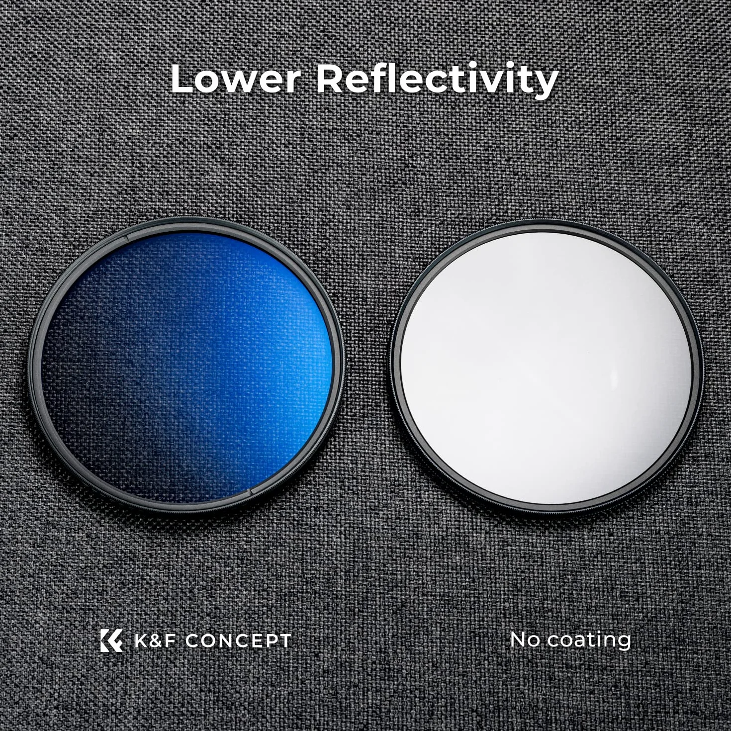 K&F Concept Nano-K Filtr polaryzacyjny kołowy CPL do obiettivi 43mm | Filtr ze szkła optycznego z nano-powłoką obiektywu, w zestawie ściereczka do czyszczenia - FC301