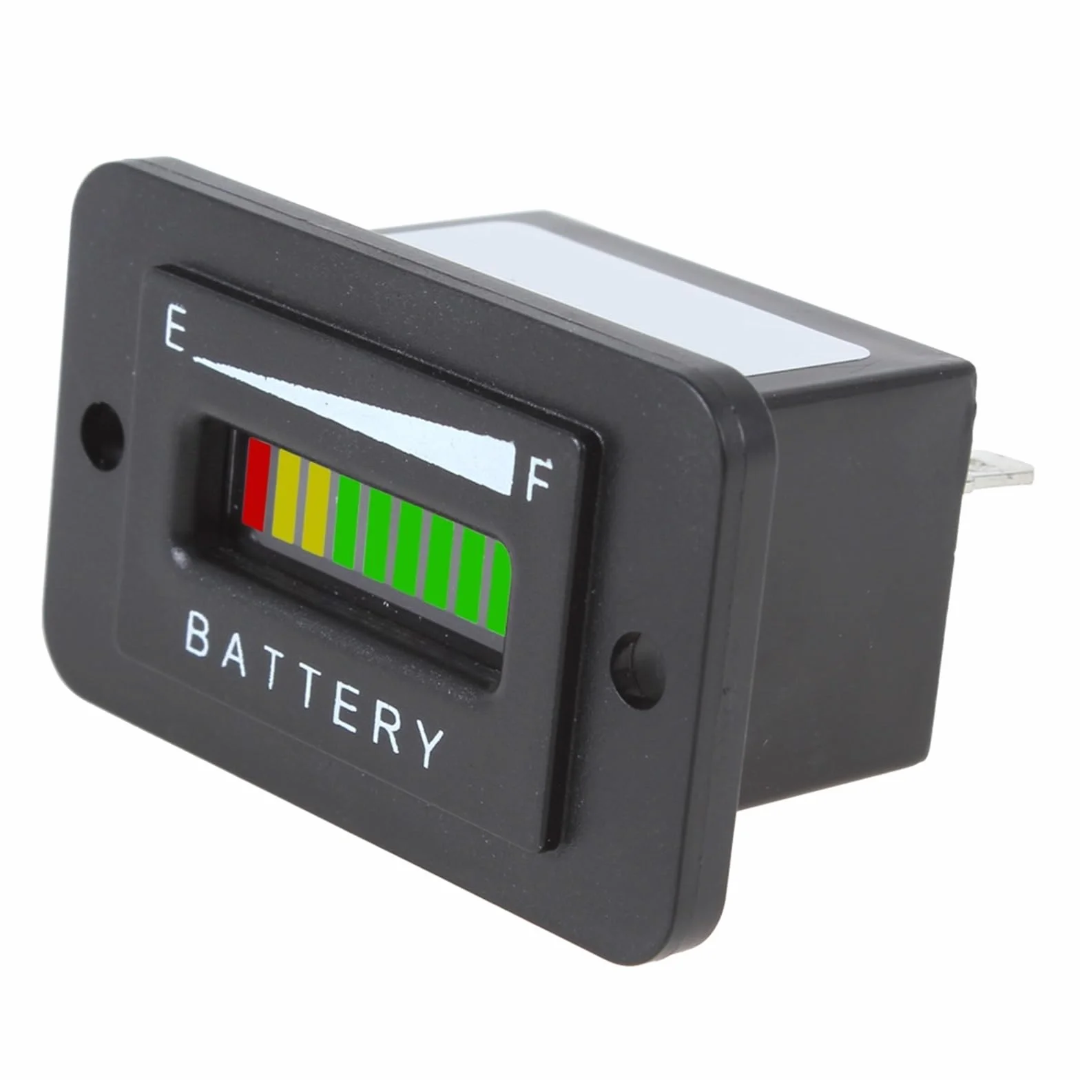 Wskaźnik LED baterii Miernik Wskaźnik naładowania Trójkolorowy 10-LEDowy automatyczny tester pojemności baterii(48V)