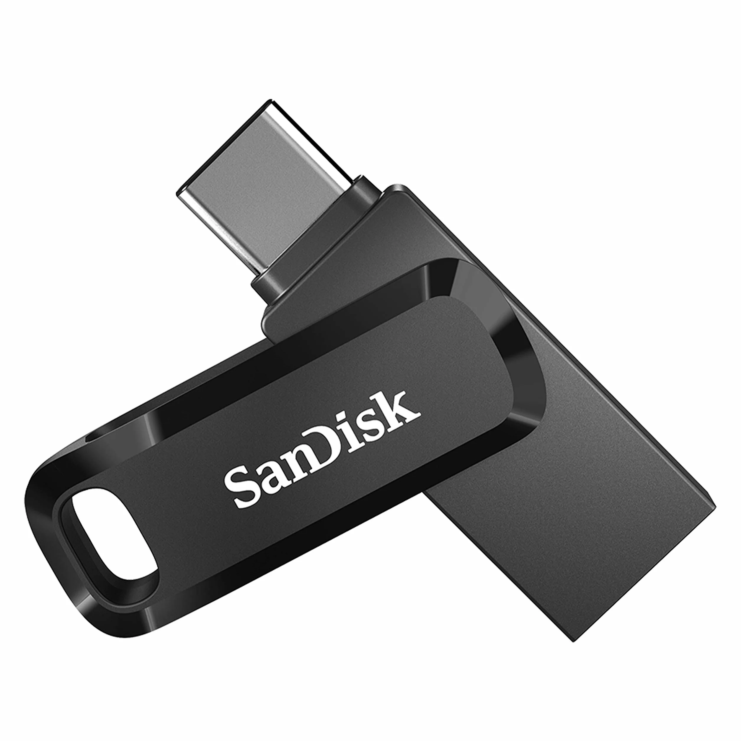 SanDisk 128GB Ultra Dual Drive Go USB Type-C Pamięć USB z odwracalnymi złączami USB typu C i USB typu A, do smartfonów, tabletów, komputerów Mac i PC