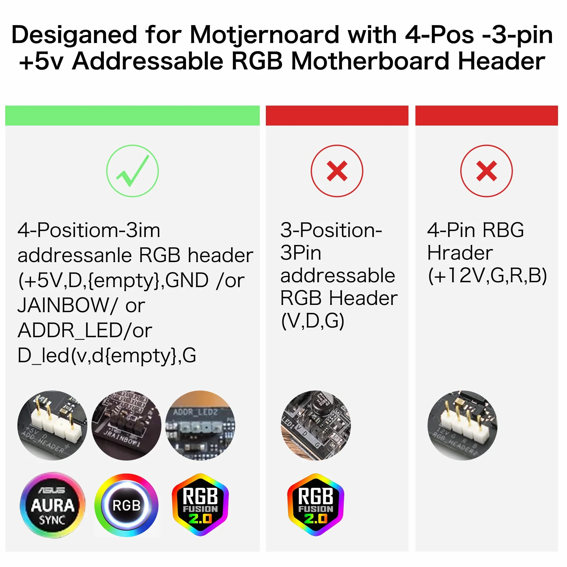 YACSEJAO Kabel rozdzielający ARGB 5 V 3-pinowy adresowalny RGB 1 do 3 kabel rozdzielający z męskimi pinami do obudowy komputera, chłodnicy procesora i wentylatora ARGB 5 V