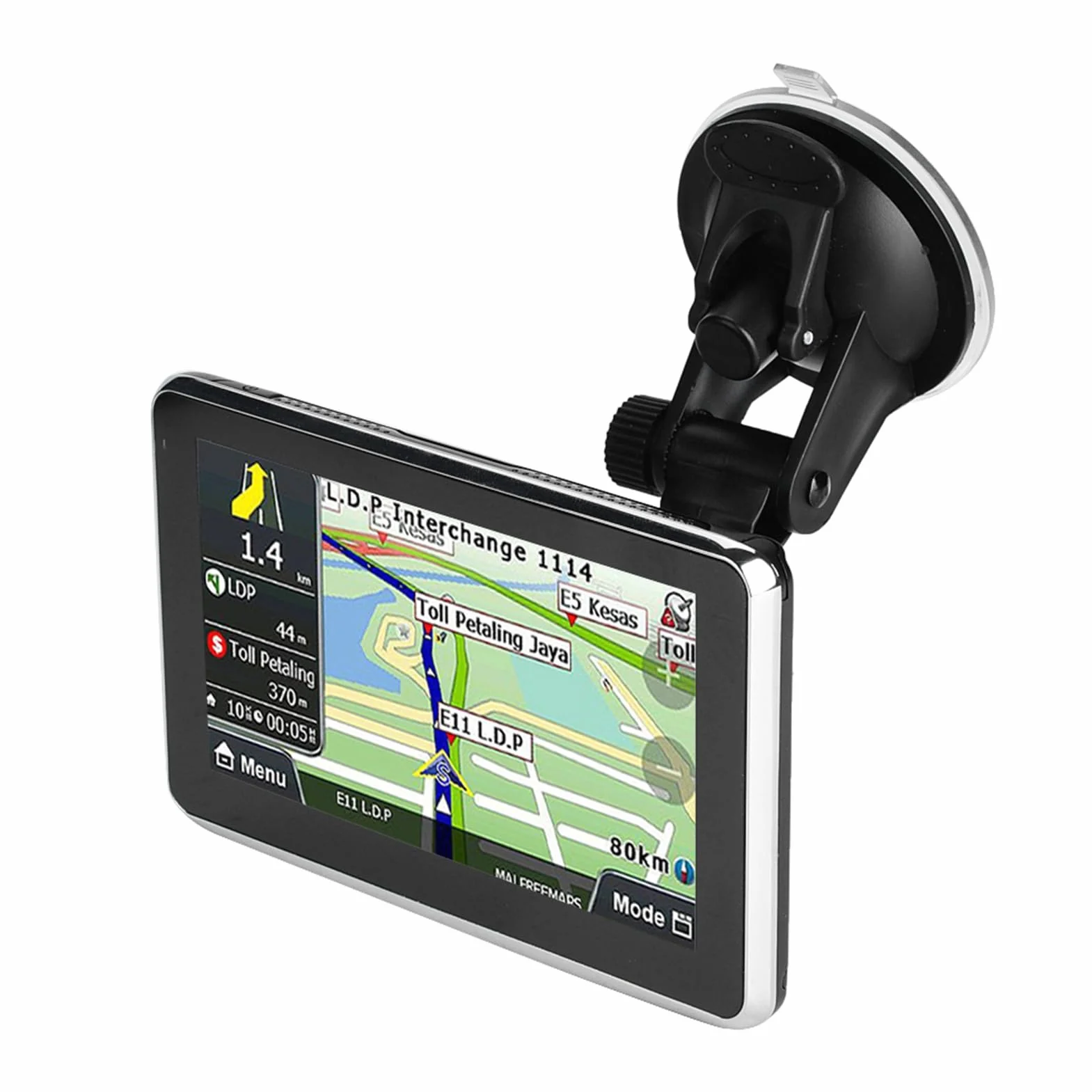 5-calowy Ekran Dotykowy Nawigacja Samochodowa Nawigacja GPS z DDR256M 8G MP3 FM Mapa Europy - Uniwersalny Nawigator GPS,Samochodowy sprzęt owizualny