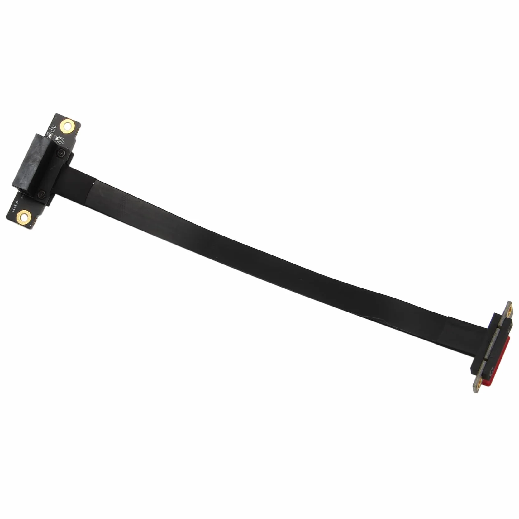 PCIE X1 Riser 90 stopni kątowy PCIe 3.0 X1 do X1 przedłużacz 8 Gb/s PCI 1 x karta pionowa 20 cm