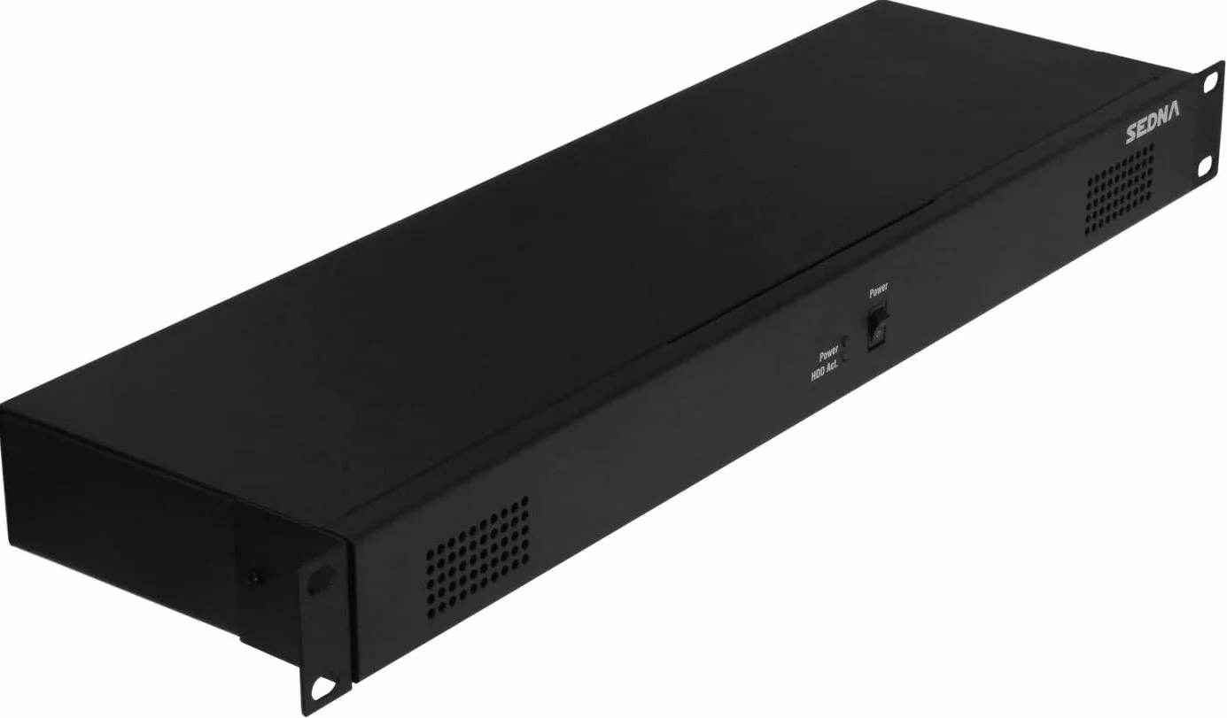 SEDNA – 1U stojak do montażu USB 3.1 Gen II (10 Gbp) obudowa RAID z podwójnym dyskiem twardym