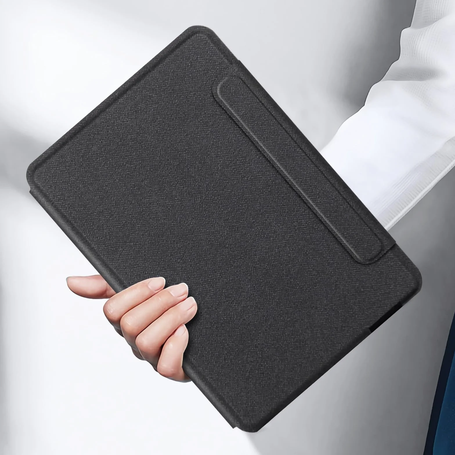 Etui z klawiaturą do Redmi Pad Pro 12.1", Odłączana Podświetlenie Klawiatura Bezprzewodowa z Uchwytem Na Ołówek, Cienka Obudowa Folio z Myszą Bluetooth