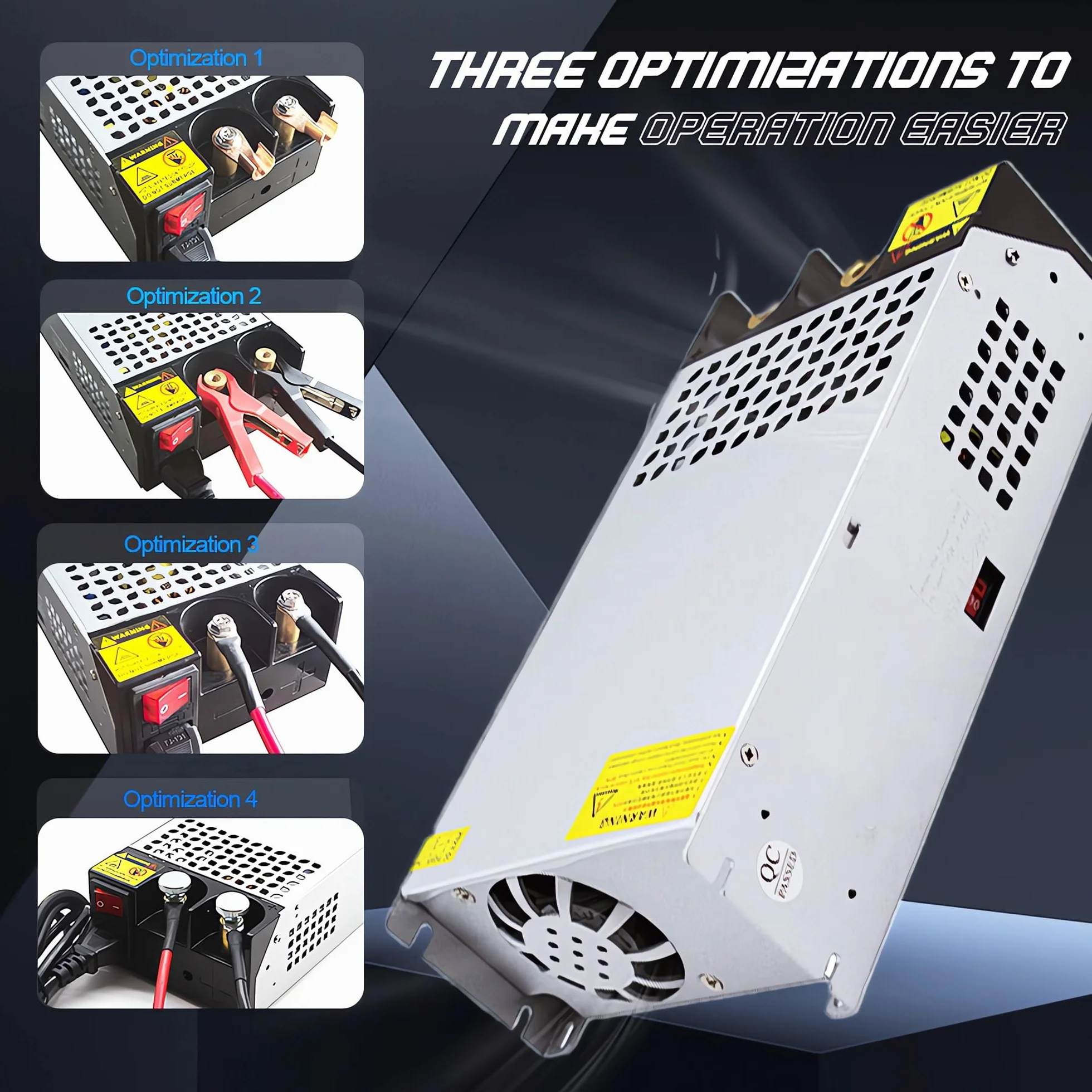 AC na DC 12 V 100 A 1200 W zasilacz przełączanie uniwersalny regulowany konwerter AC na DC AC 110 V 220 V na DC 12 V SMPS adapter sterownika transformatora do taśmy LED, kamery CCTV, kampera
