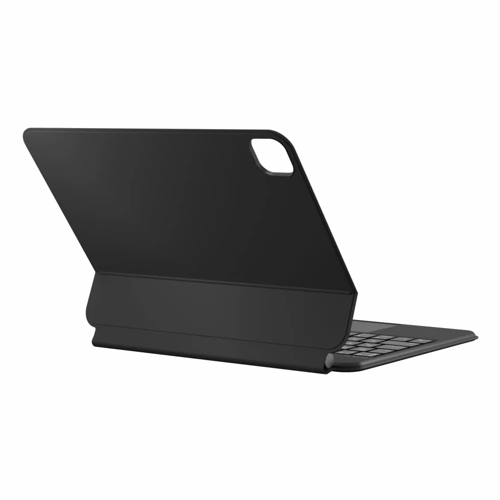Belkin etui na iPada Pro z podświetlaną klawiaturą i magnetyczną podstawą, sterowanie wielodotykowe, magnetyczne przechowywanie Apple Pencil, QWERTY, klawisze multimedialne do iPada M4 Pro 11"