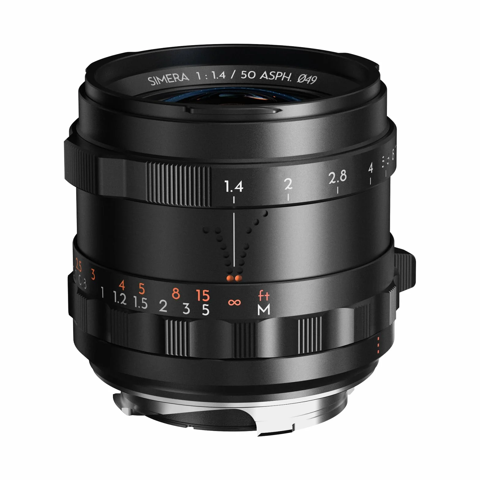 THYPOCH Full Frame Photography Lens Simera 50 mm f1.4 do Leica M Mount, czarna