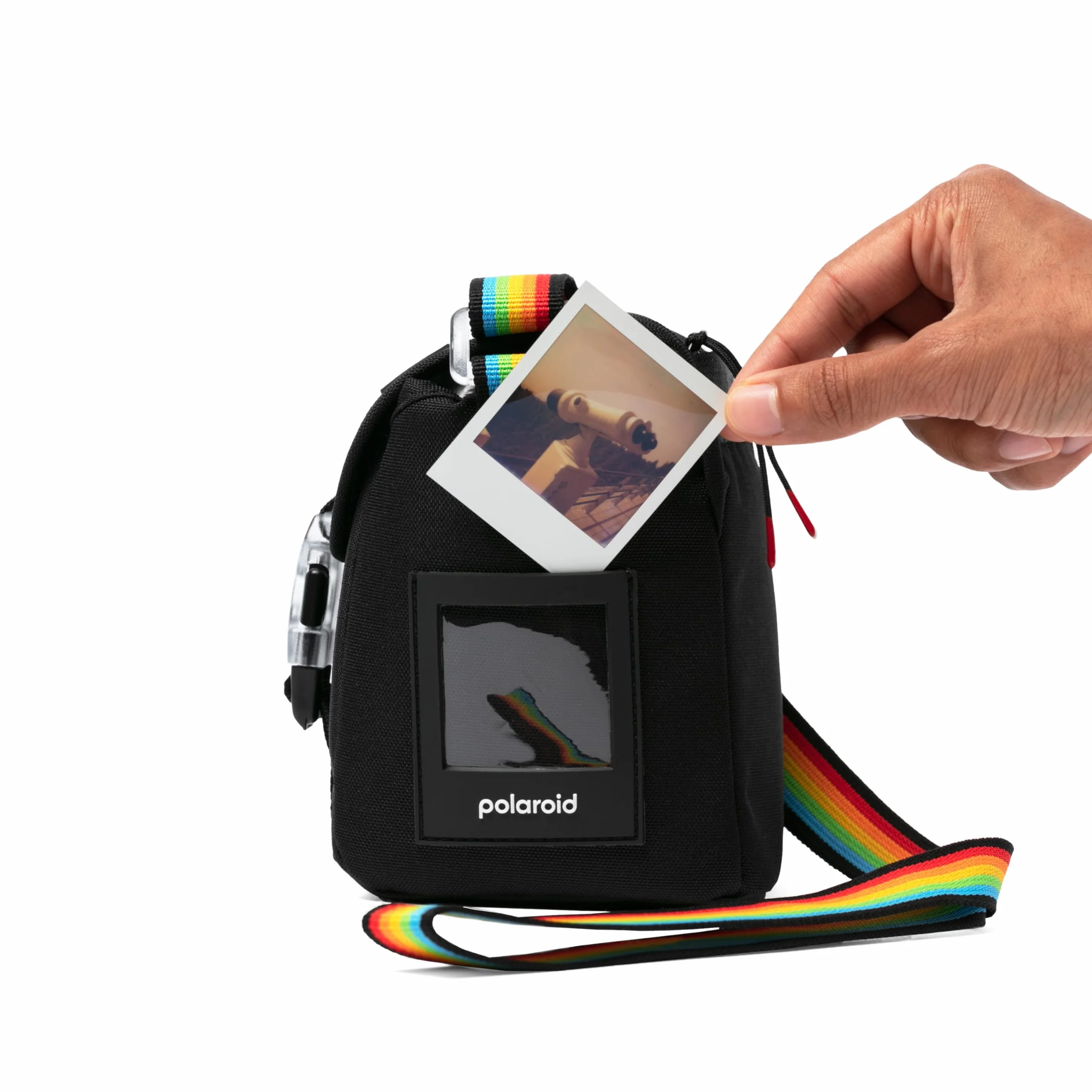 Polaroid Torba na aparat Go - Black Spectrum - kompatybilna kamera natychmiastowa Go Mini (6295)