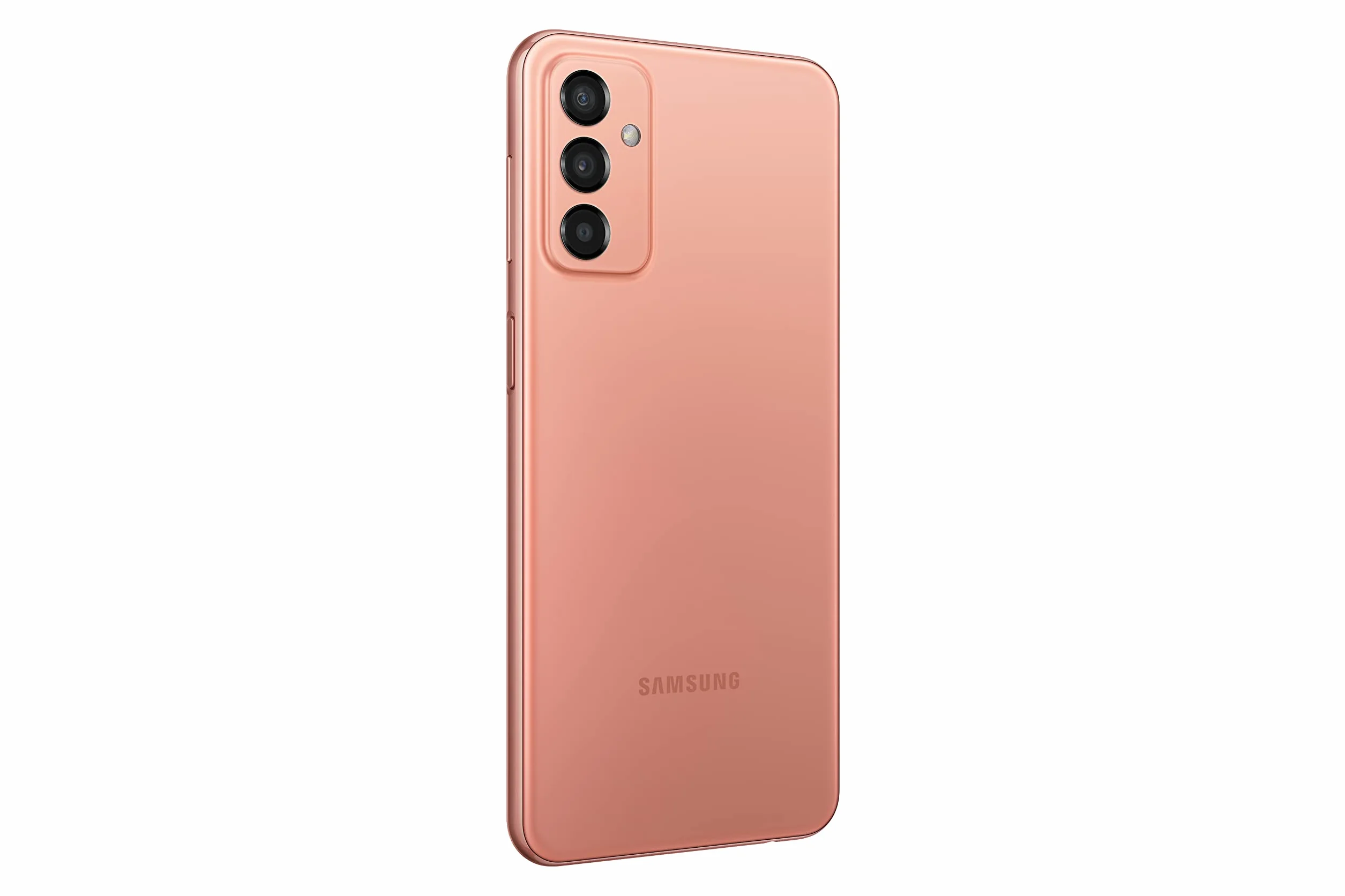Samsung Galaxy M23 5G, smartfon z systemem Android, wyświetlacz TFT o przekątnej 6,6 cala, akumulator 5000 mAh, 4 GB pamięci RAM 128 GB, Dual-SIM, pomarańczowo-miedziany