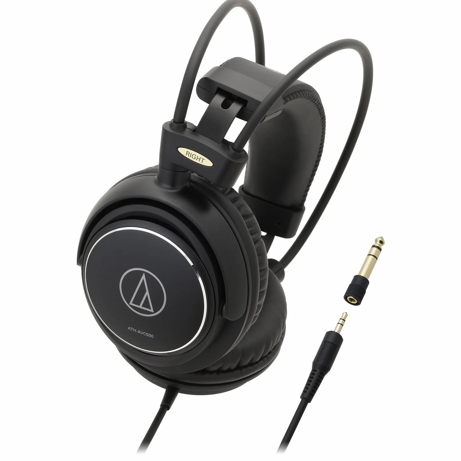 Audio-Technica ATH-AVC500 Słuchawki, Czarny, 1 Zestaw