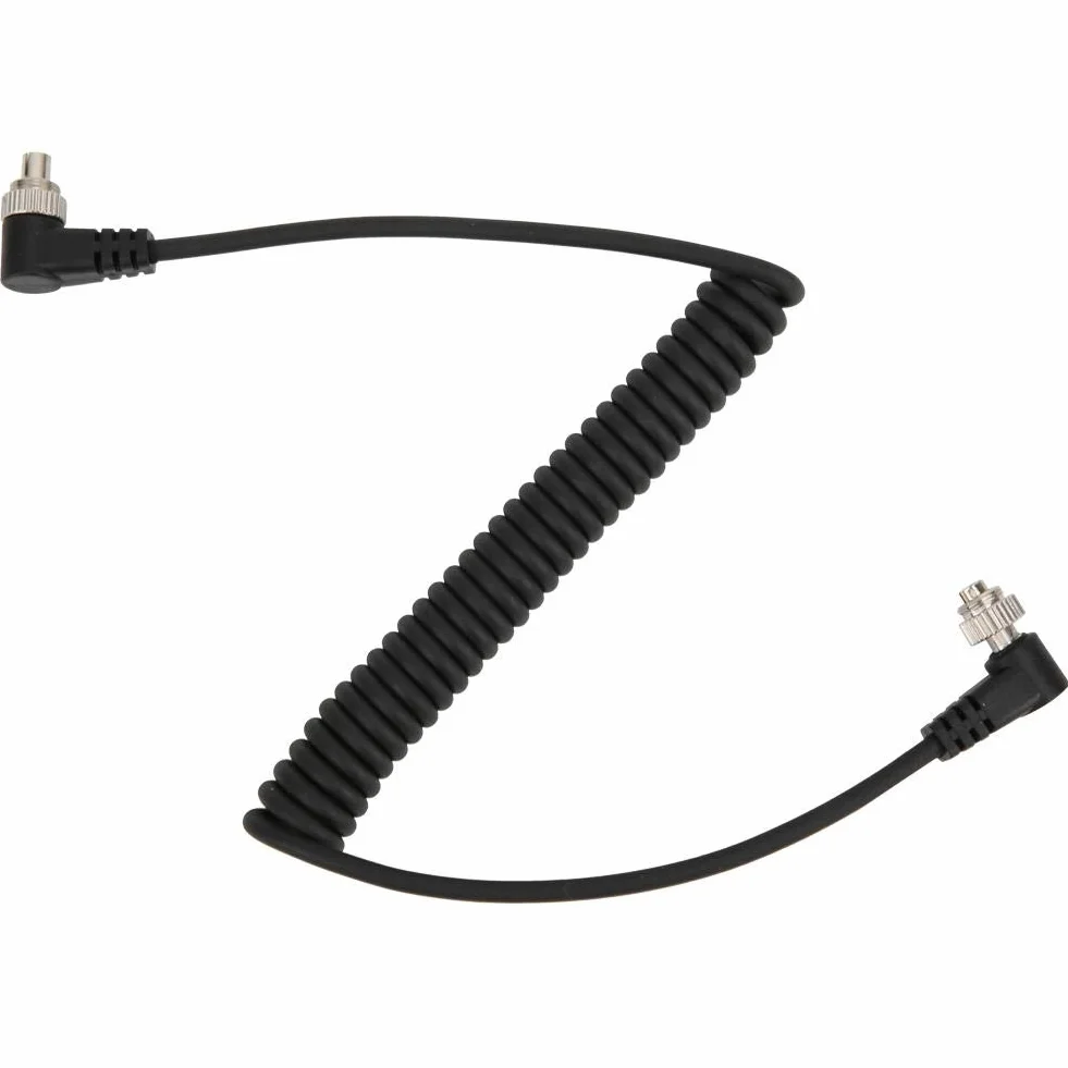 Flash Trigger Kabel PC, 100 cm męski na męski kabel synchronizacyjny z PC, błyskowa, kabel połączeniowy, akcesoria fotograficzne z zamkiem śrubowym do do do
