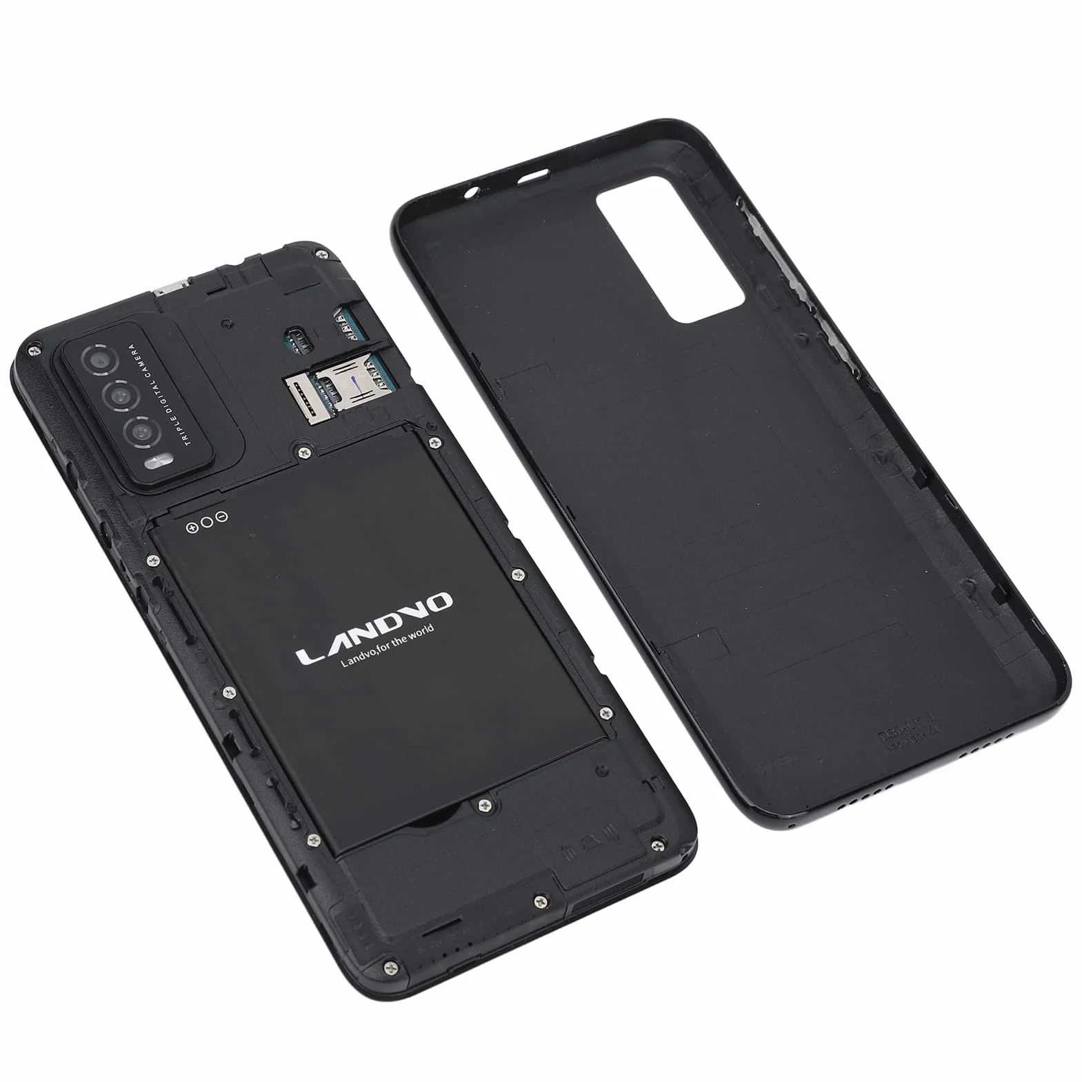 Y30S Odblokowany Telefon Komórkowy z Systemem Android, Smartfon z Dwiema Kartami SIM, Pełny Ekran 5.0 HD, Smukły Telefon Komórkowy dla Systemu Android 6,2 GB RAM, 32 GB ROM(Czarny)