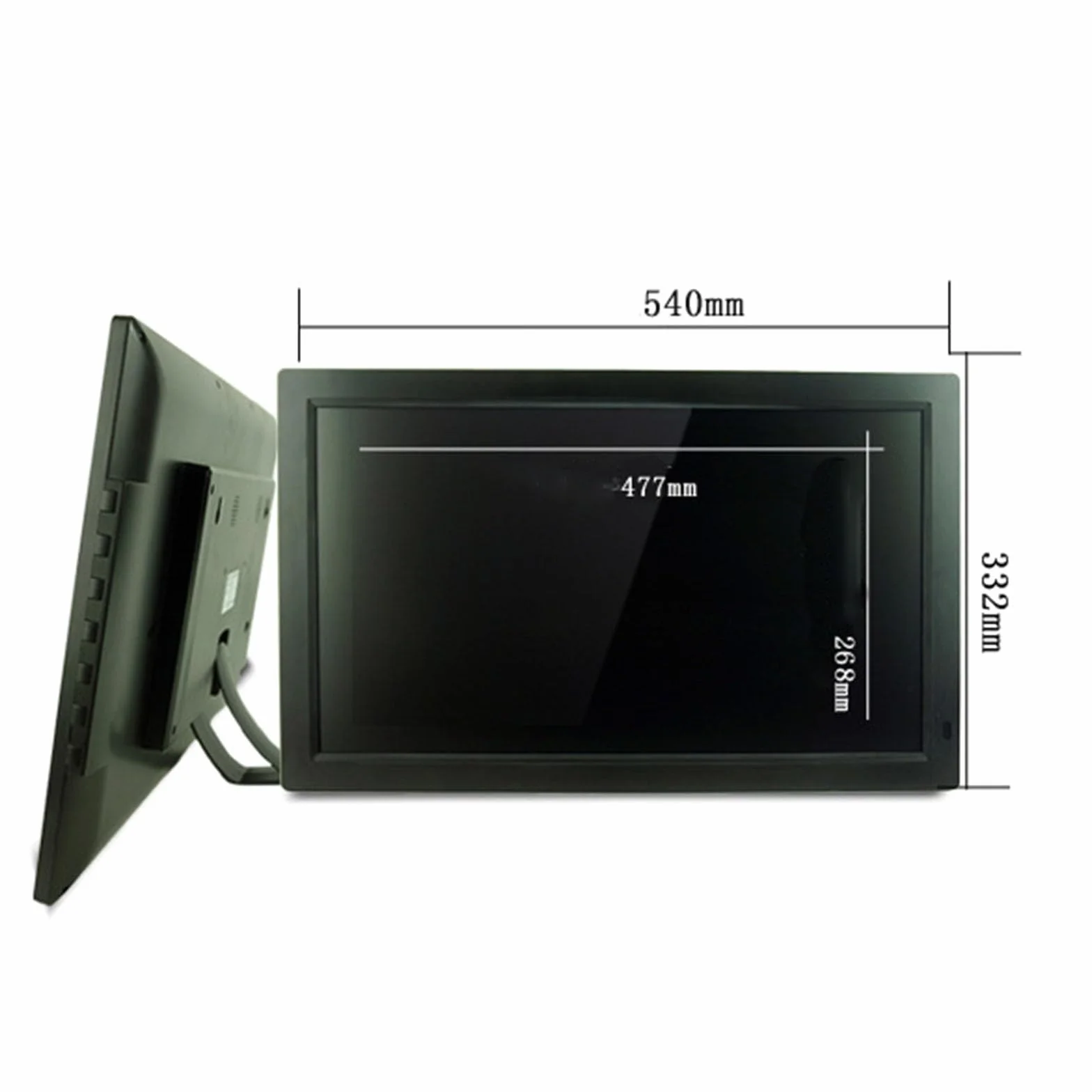 22-calowy przenośny wyświetlacz IPS o wysokiej rozdzielczości 1080P, interfejs HDMI, elektroniczny odtwarzacz albumów fotograficznych, urządzenie reklamowe, smukły i przenośny, do użytku domowego i