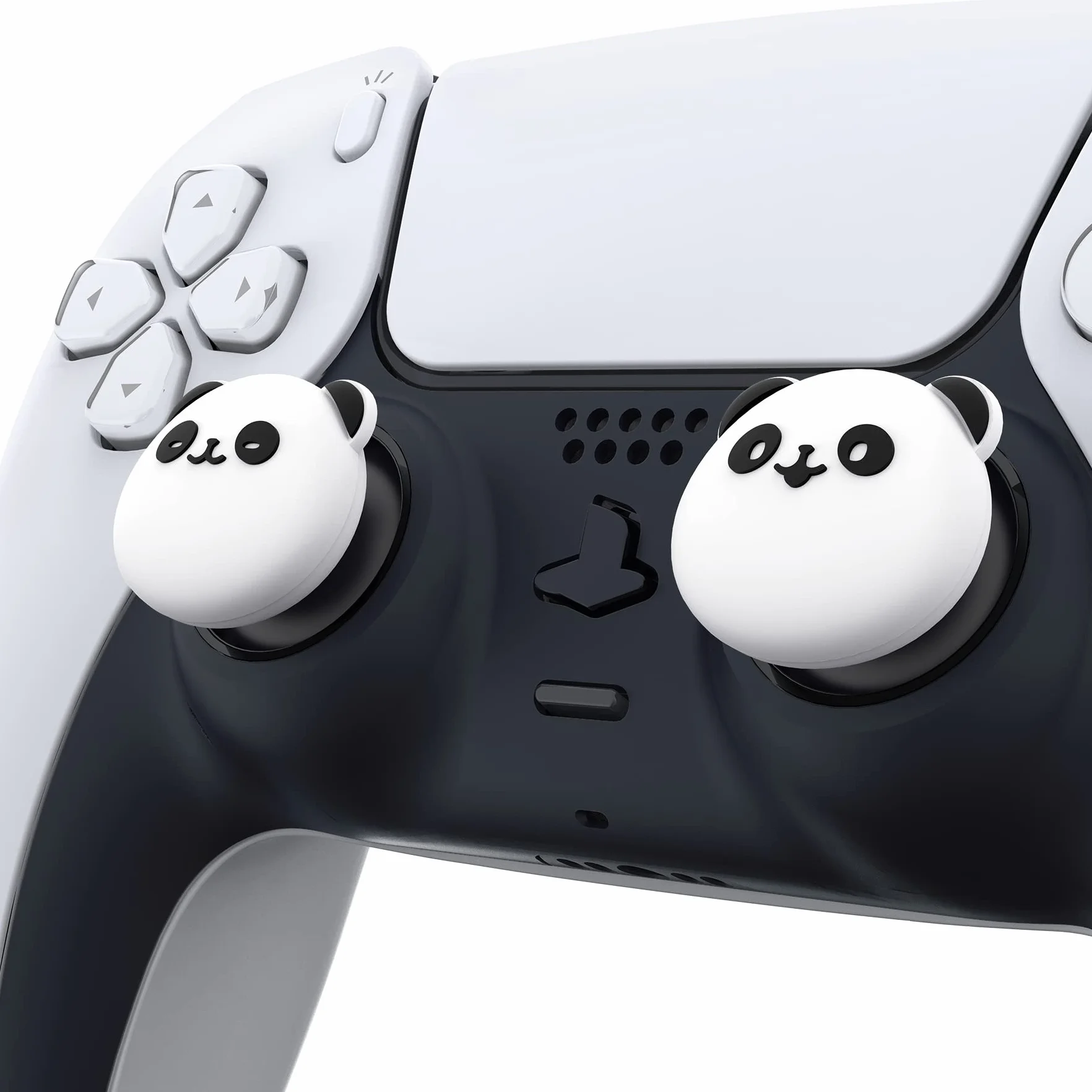 PlayVital 4PCS Thumb Grip Caps do PS5 Controller Nakładki na kciuk PS4 Analogowa Osłona Sztyftu Xbox Series X/S Switch Pro
