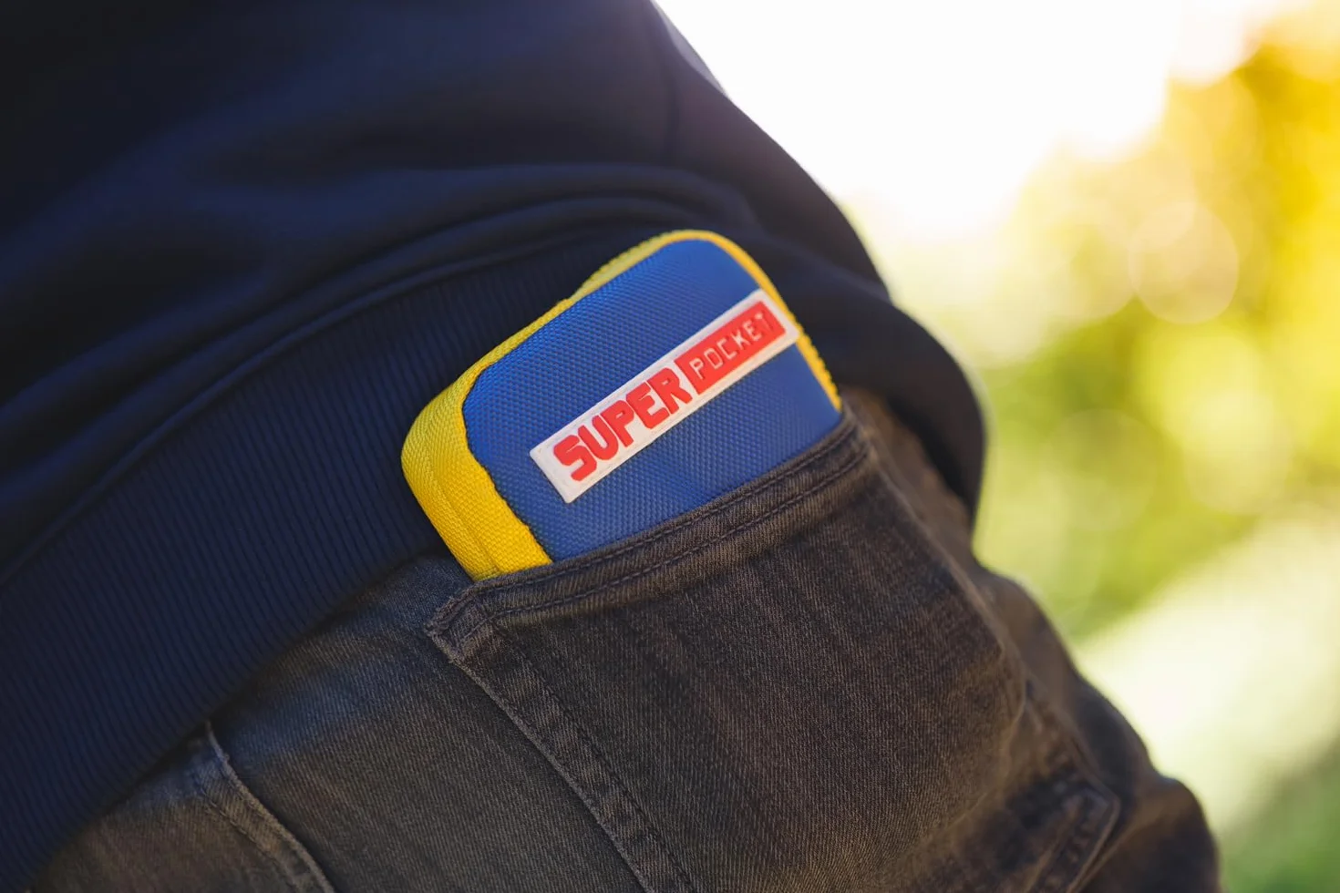 Blaze Entertainment Evercade HMT Super Pocket materiałowe etui Capcom niebieski żółty