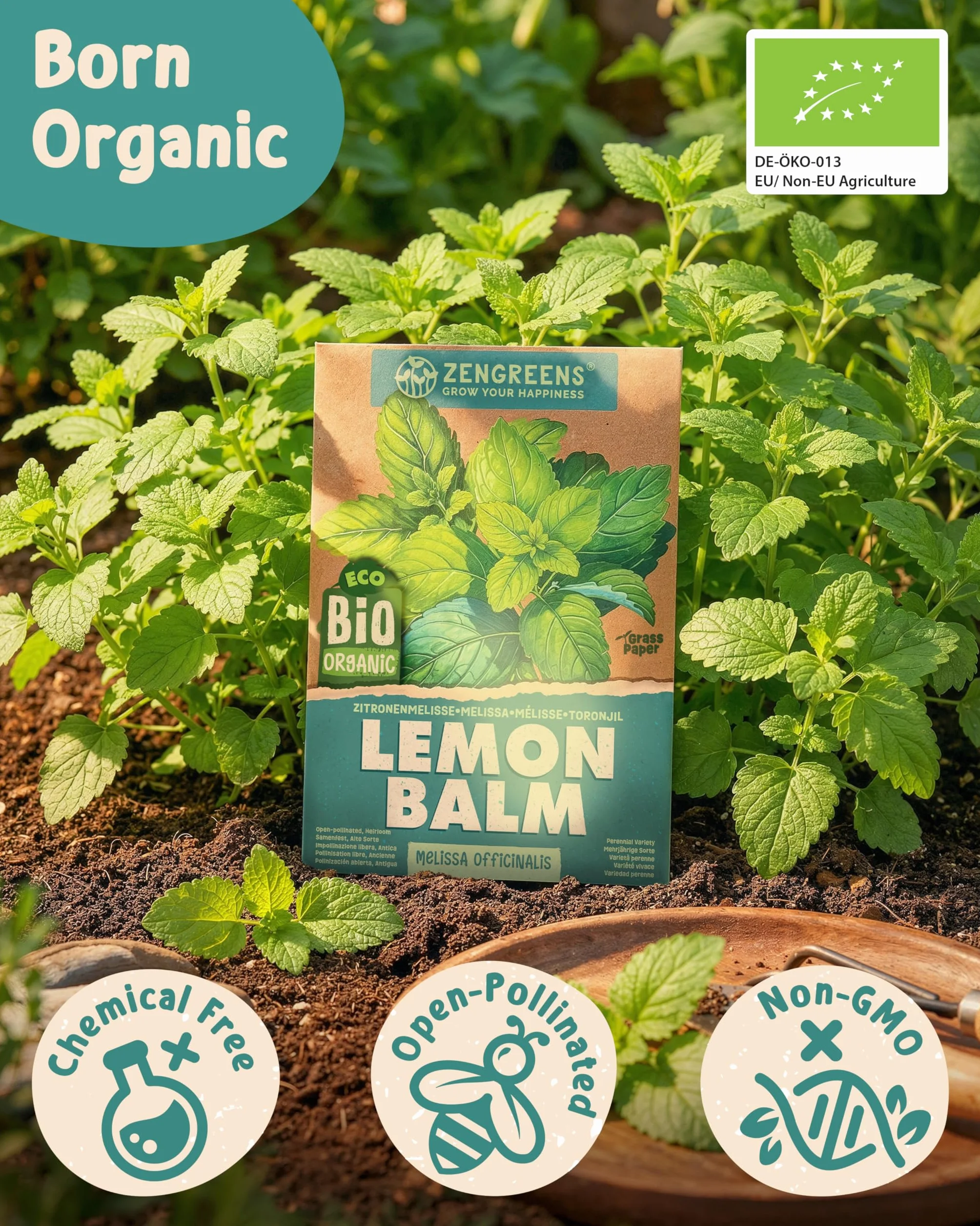 ZenGreens® - Ekologiczne nasiona Melisa