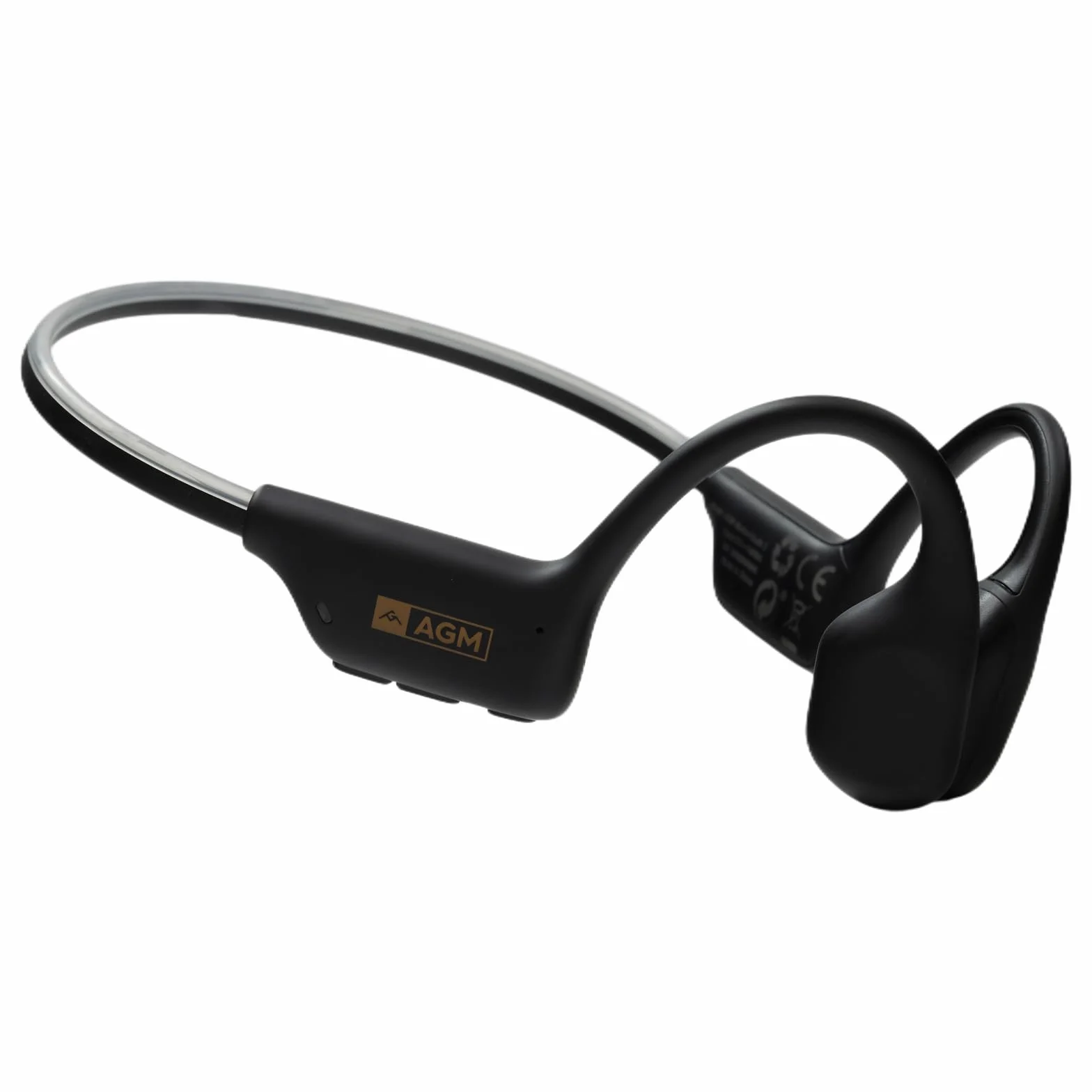 AGM Słuchawki Jazdy Osea Open Ear Słuchawki Bluetooth 5.3, LED