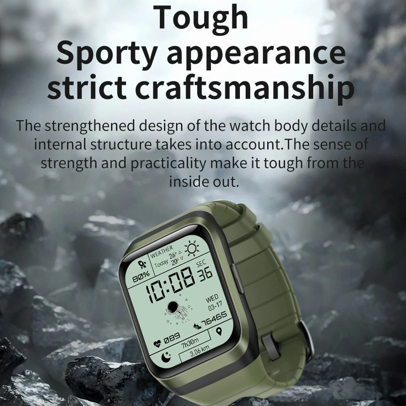 Smartwatch GPS do biegania dla mężczyzn i kobiet. Wodoodporny zegarek sportowy na świeżym powietrzu z krokomierzem, ciśnieniem krwi, pulsometrem, monitorem snu, odtwarzaniem muzyki,