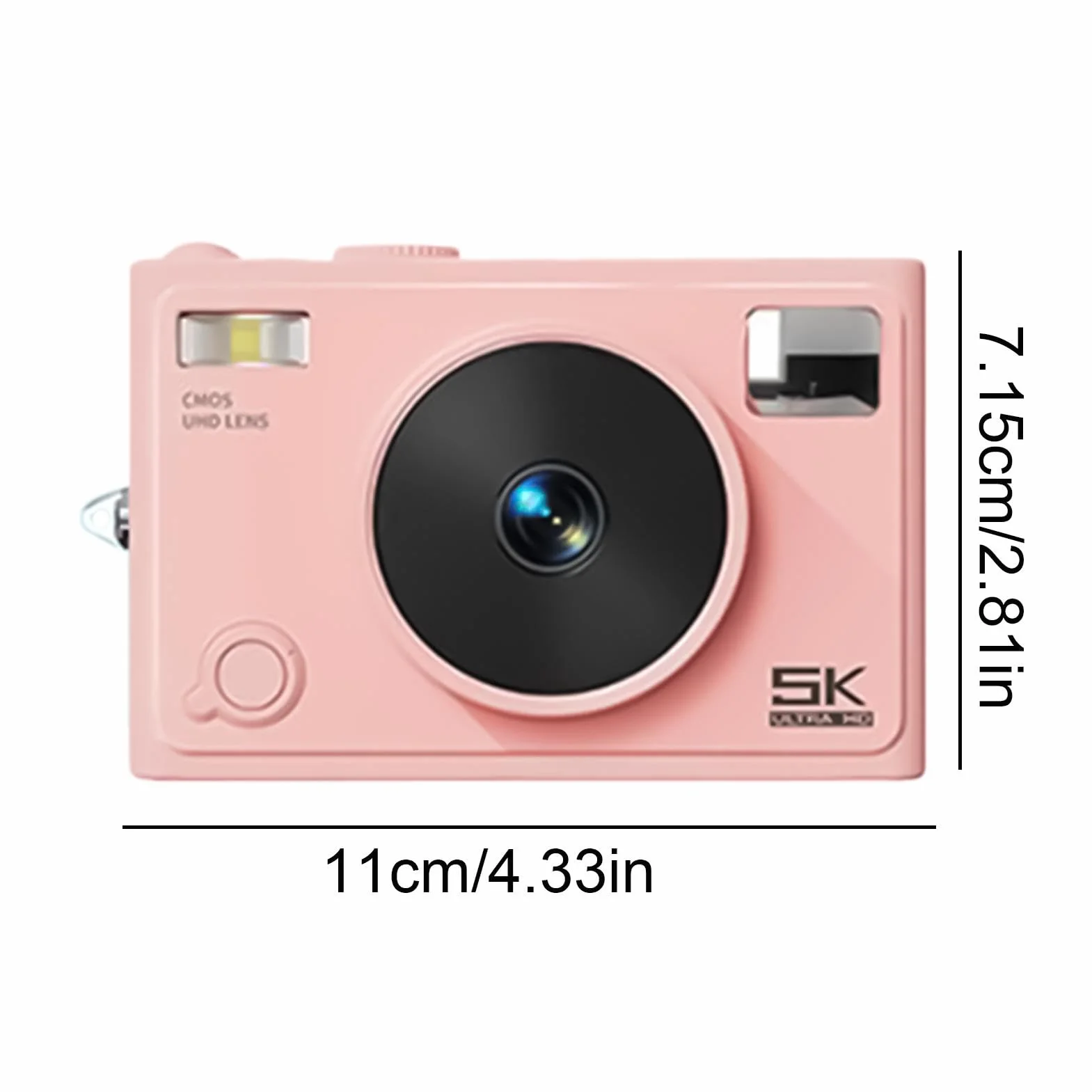 Travel Digital Camera, aparat cyfrowy do fotografii Przenośny aparat | Anti Shake, 72MP, 2,8-calowy ekran IPS, profesjonalne narzędzie do robienia zdjęć do vlogowania, urodziny świąteczne