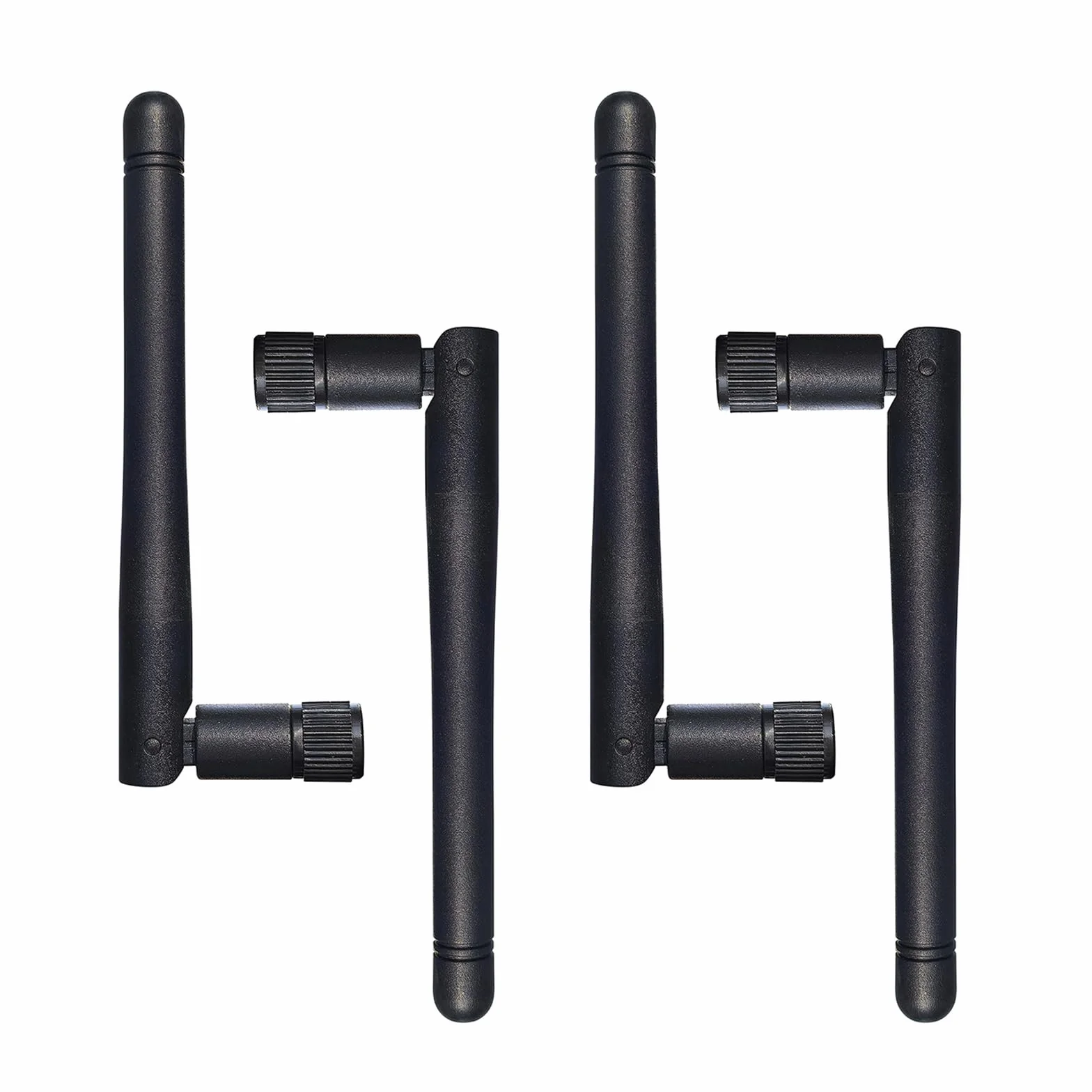 4 szt. 108 mm dwuzakresowe WiFi 2,4 g 5 g 5,8 g 6e antena męskie złącze SMA, kompatybilne z routerem WiFi PCI-E karta sieciowa adapter USB Security Video IoT antena WiFi