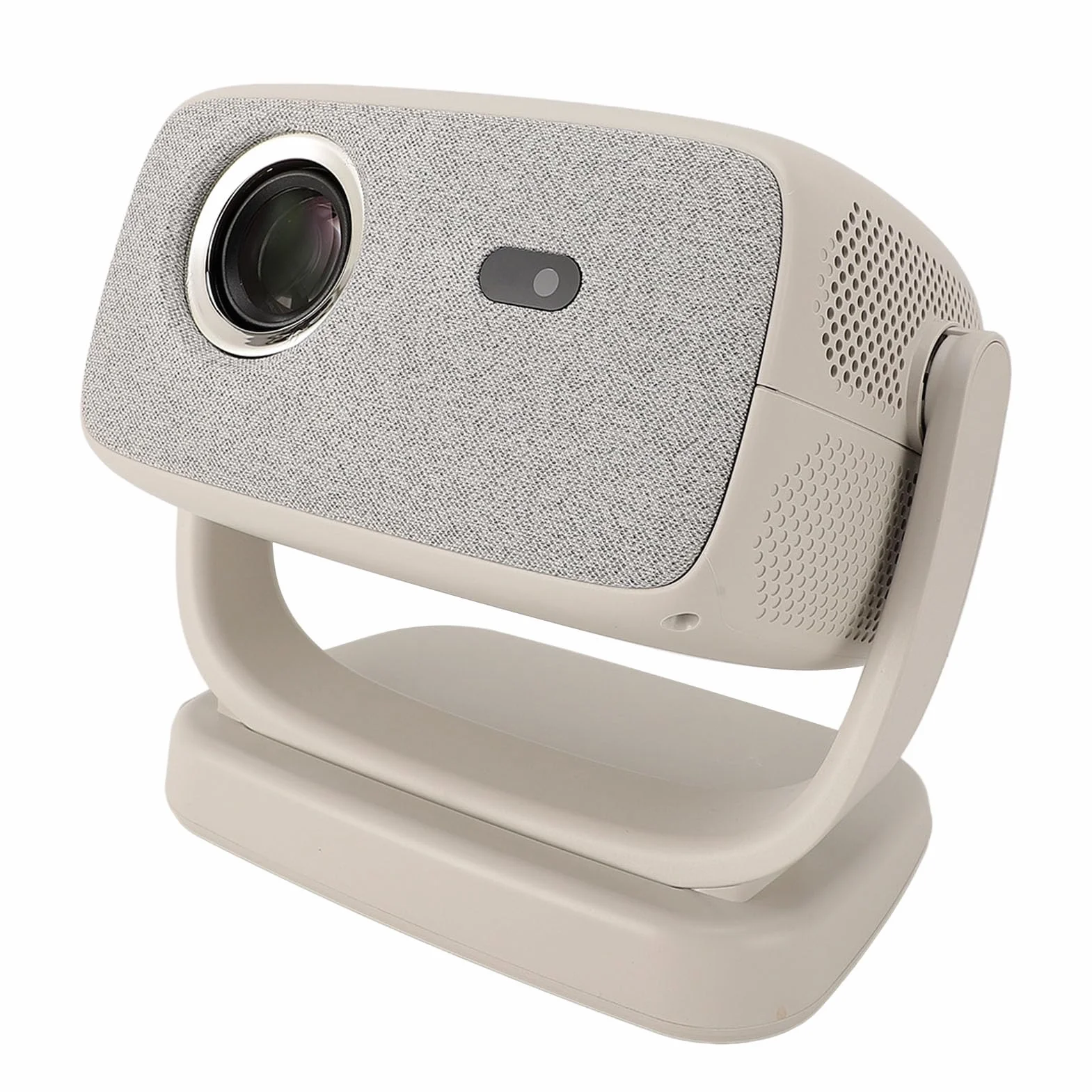 Projektor z Wi Fi 6 Bluetooth 5.3, Przenośne Projektory 4K Obsługujące 4K 1080P FHD, Zewnętrzny Projektor Filmowy do Kina Domowego, Kompatybilny z Telefonem, TV Stick, Laptopem