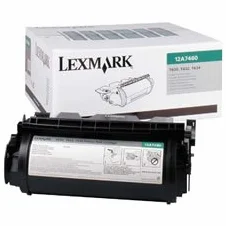 Oryginalny Lexmark 0012A7460 toner czarny do Lexmark Optra T 630 VE