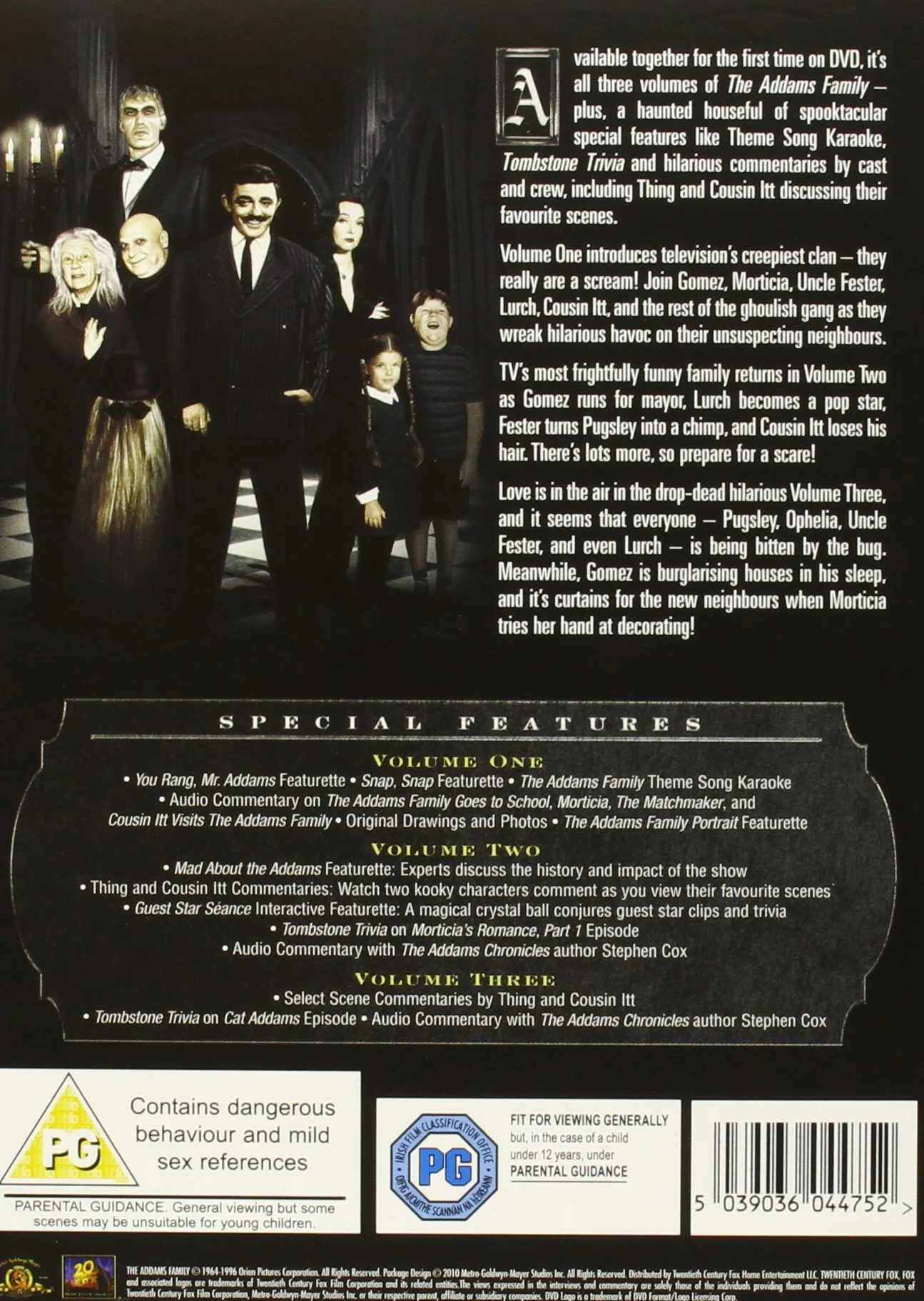 The Addams Family: The Complete Seasons 1-3