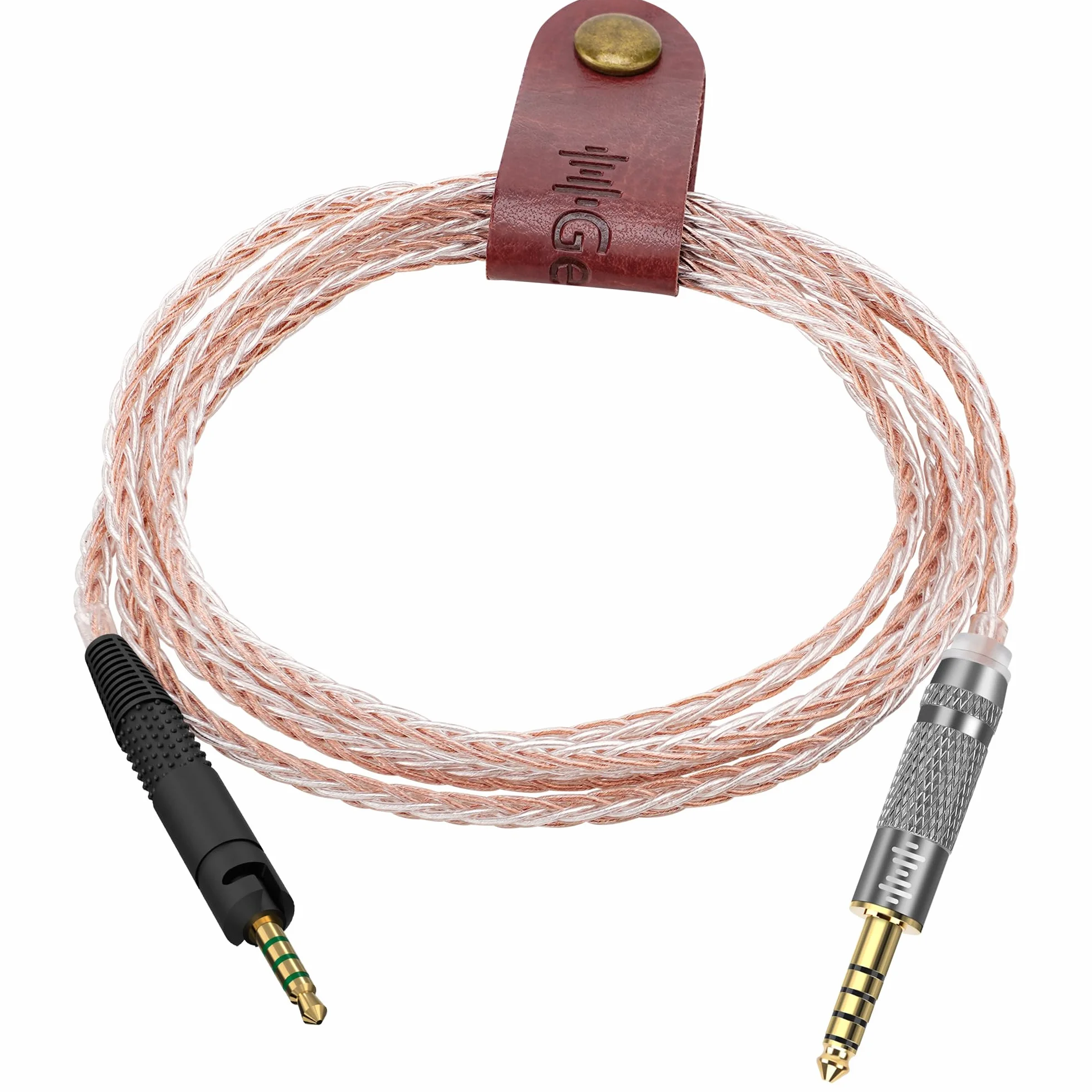 GEEKRIA Apollo Zastępczy kabel audio 4,4 mm, kompatybilny z Sennheiser HD599, HD620S, HD598, HD505, HD550, słuchawki Hi-Res Audiophile HiFi, kabel modernizacyjny (1,2 m)