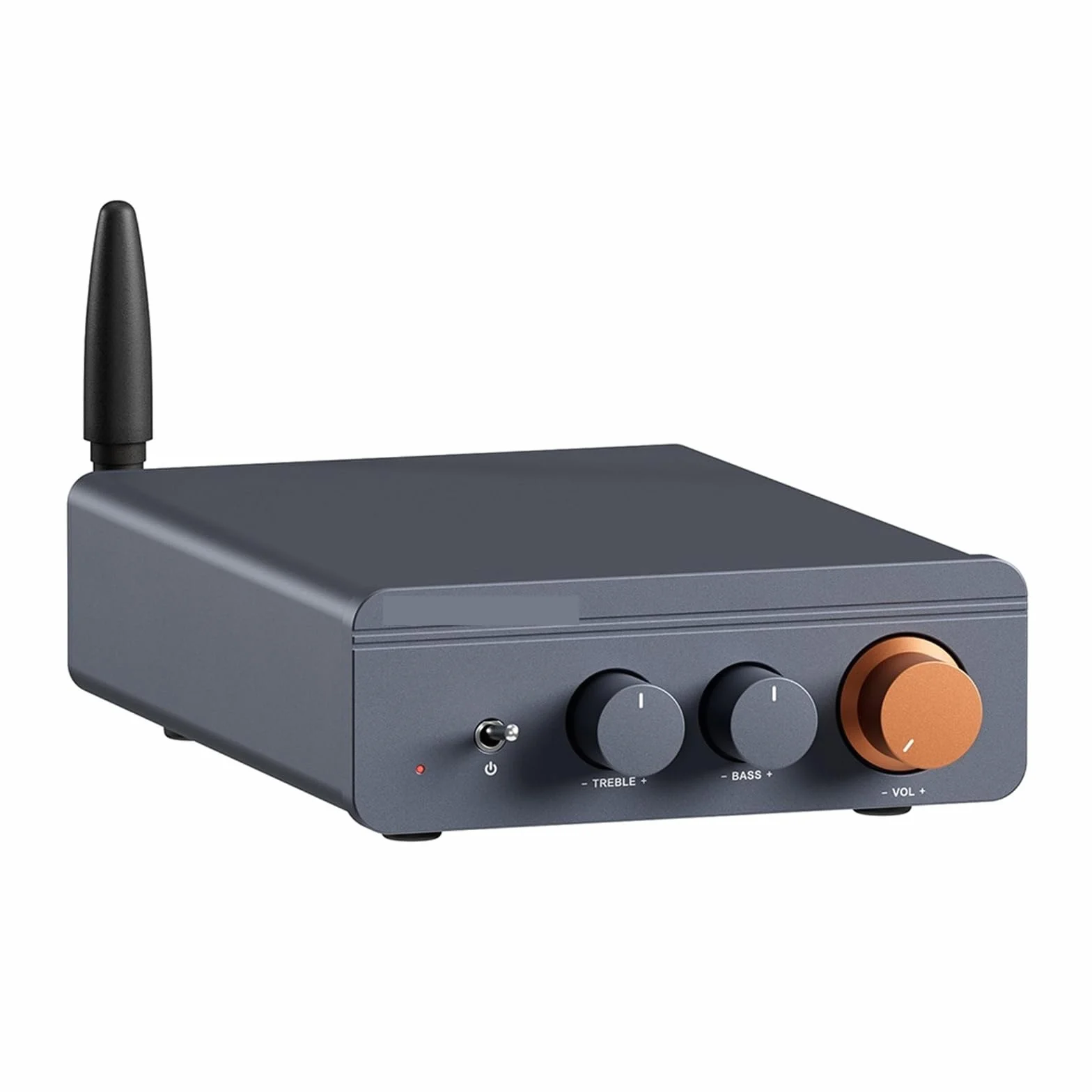 Wzmacniacz mocy dźwięku Bluetooth 300 W x2 Mini wzmacniacz stereo HiFi Bass Treble do kina domowego