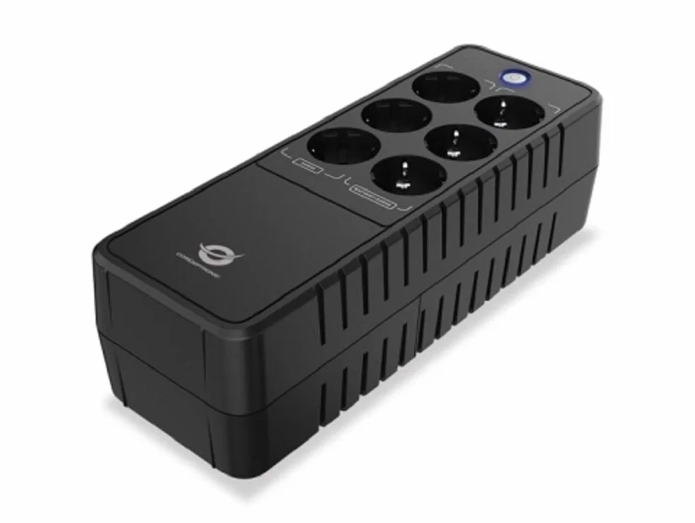 Conceptronic ZEUS05E zasilacz UPS Czuwanie (Offline) 650 VA 360 W 6 x gniazdo sieciowe