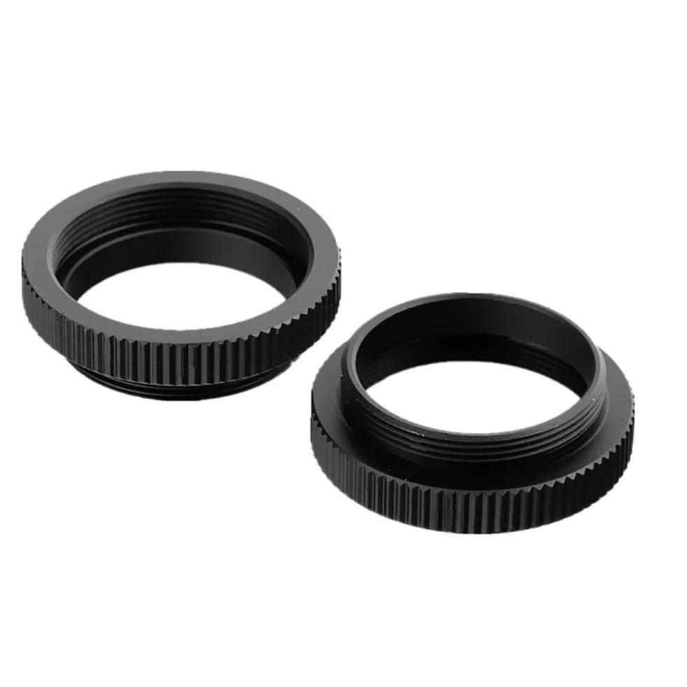 Pierścień C-CS do konwersji obiektywu, 2 szt. 5 mm adapter rurki przedłużającej pierścień izolacyjny do soczewek CCTV adapter montażowy C-CS