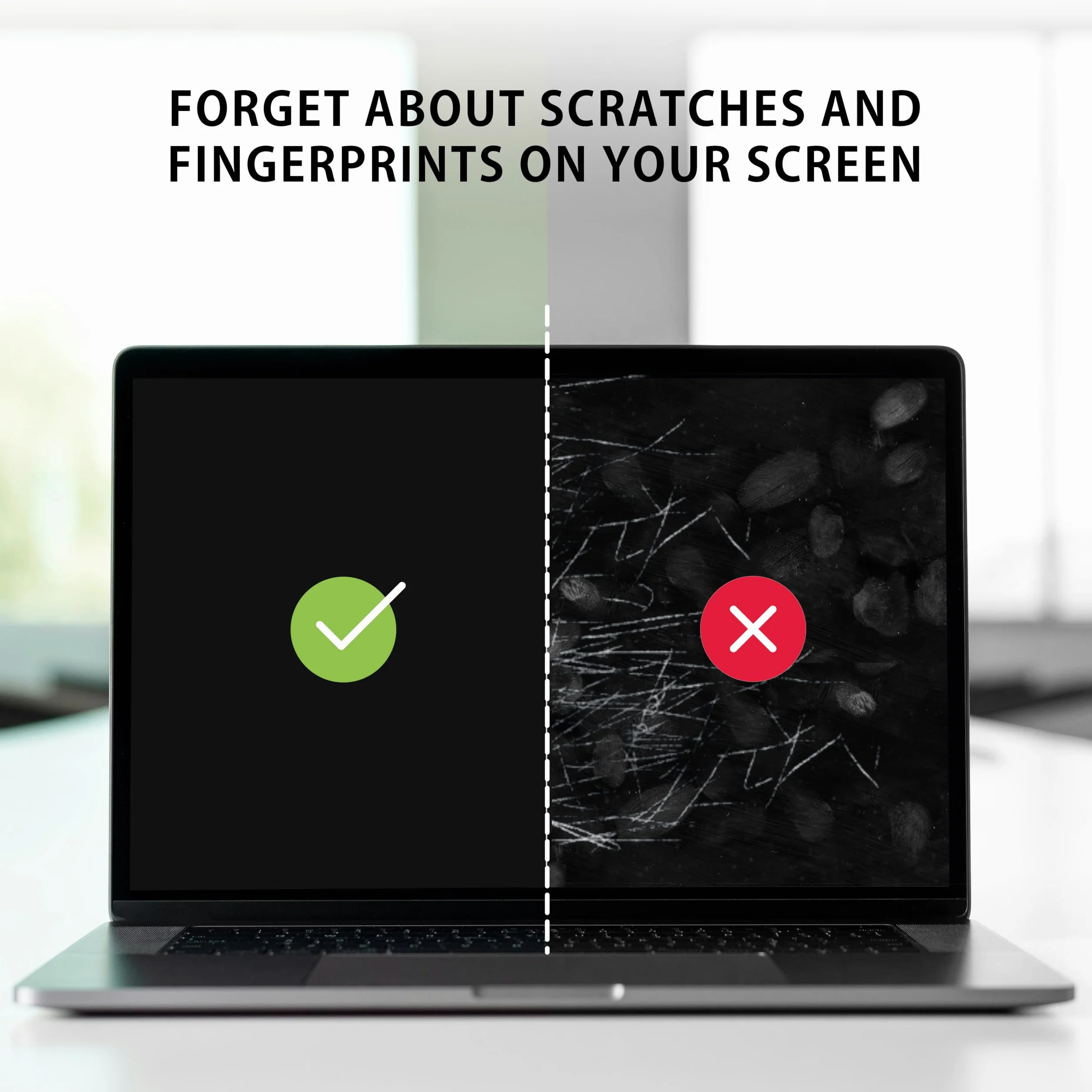 MyGadget Screen Protector [Przezroczysty] do Apple MacBook Pro 13"(od 2016) i Air 13" (2018-2020) M1 - Screen Protector Folia ochronna Krystalicznie przezroczysta folia ochronna